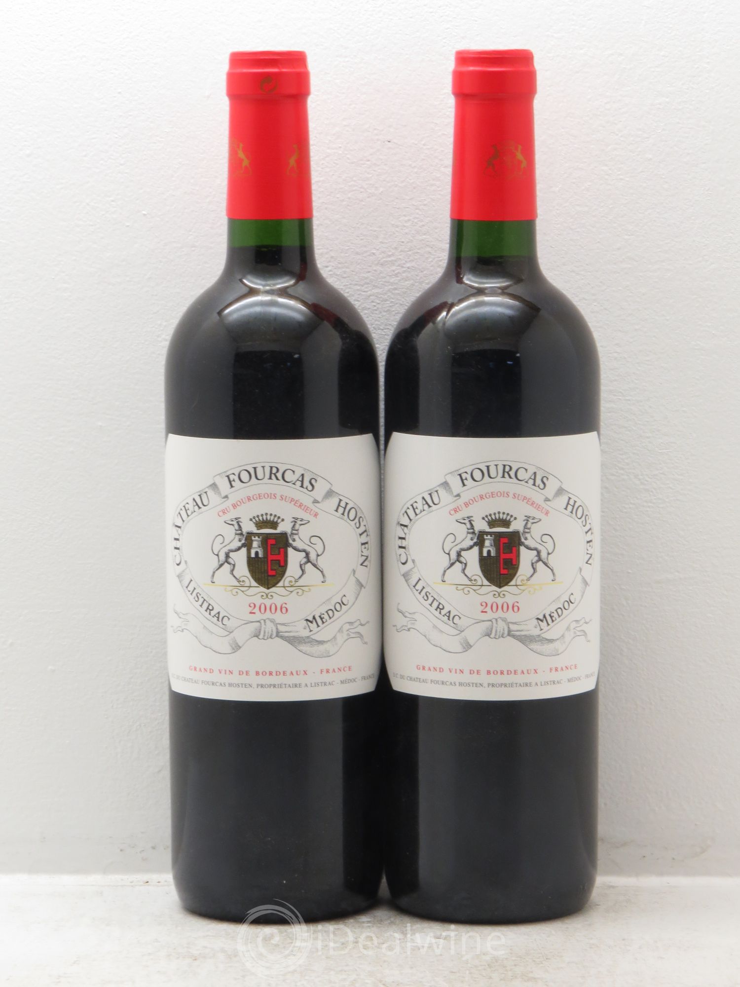 Château Fourcas Hosten Cru Bourgeois 2006 - Lot de 2 bouteilles - 0