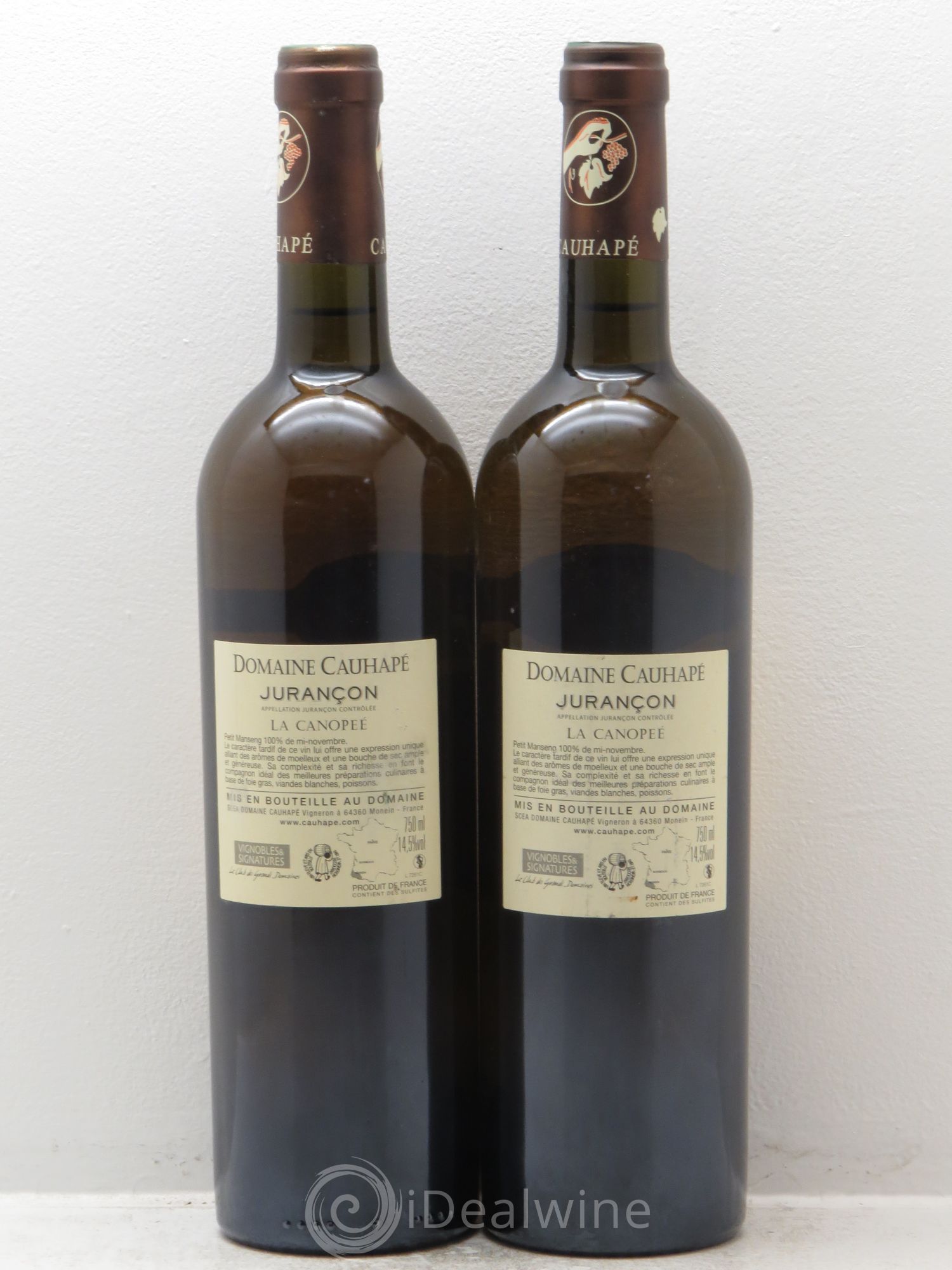Jurançon La Canopée Domaine Cauhapé 2006 - Posten von 2 Flaschen - 1