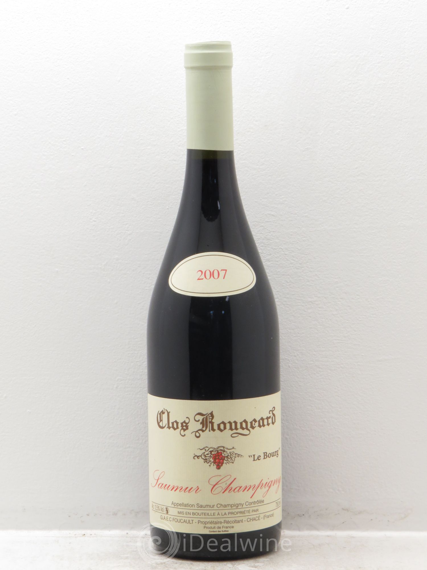 Saumur-Champigny Le Bourg Clos Rougeard 2007 - Lot de 1 bouteille - 0