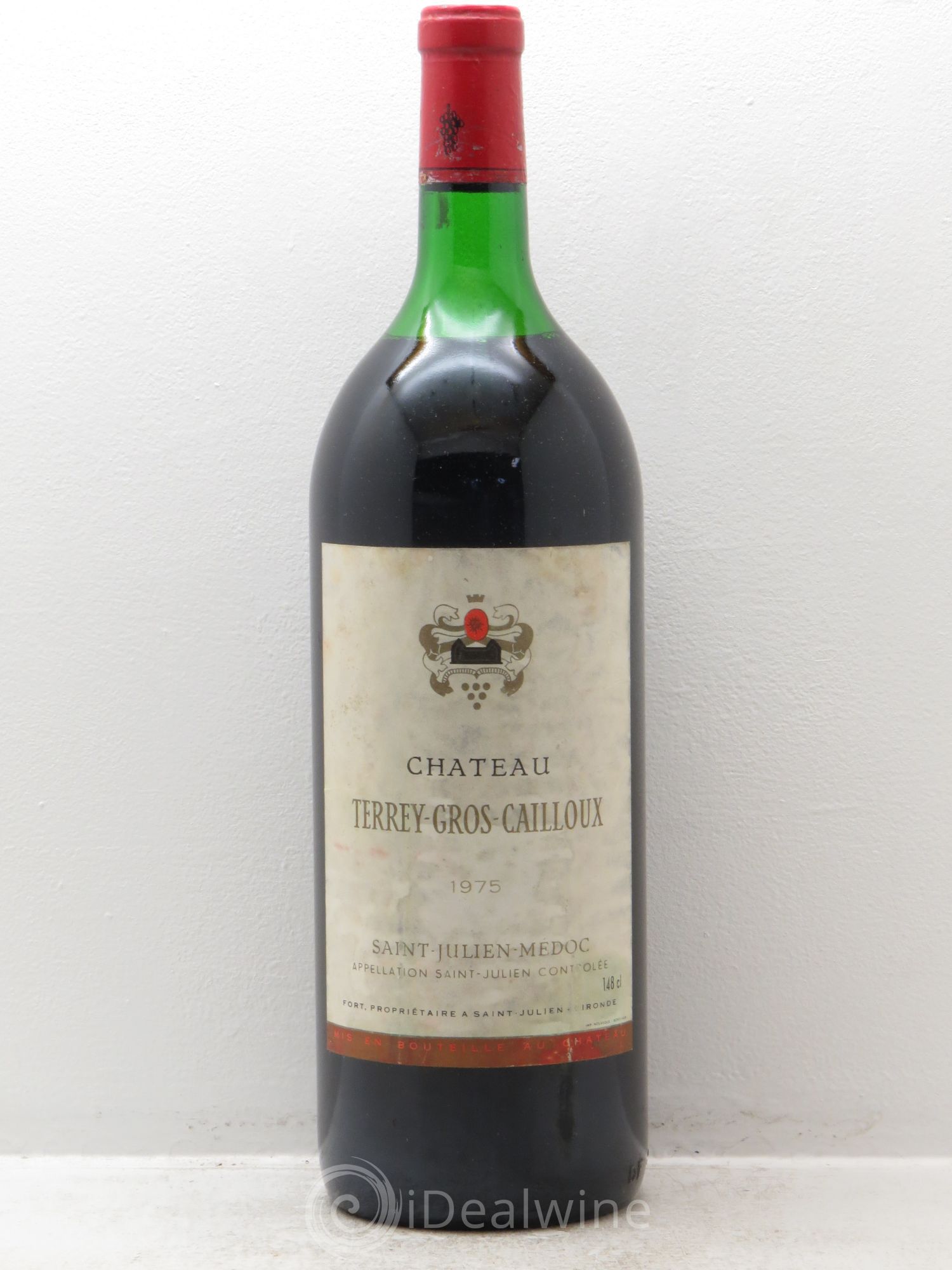 Château Terrey Gros Cailloux Cru Bourgeois (sans prix de réserve) 1975 - Lot de 1 magnum - 0