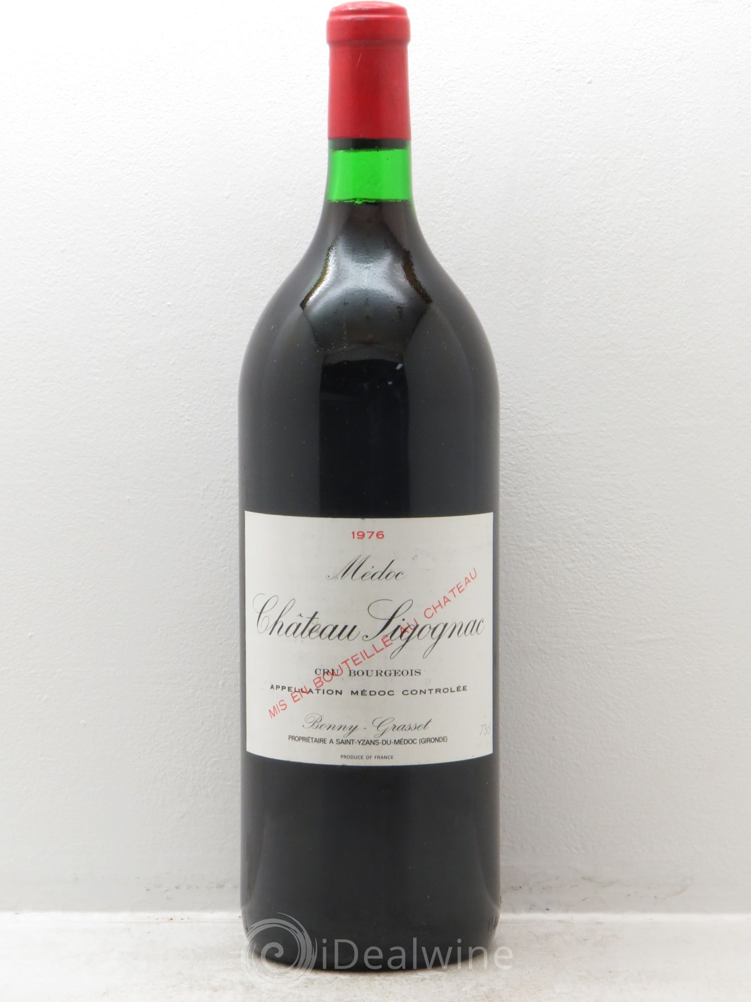 Château Sigognac Cru Bourgeois 1976 - Lot de 1 magnum - 0