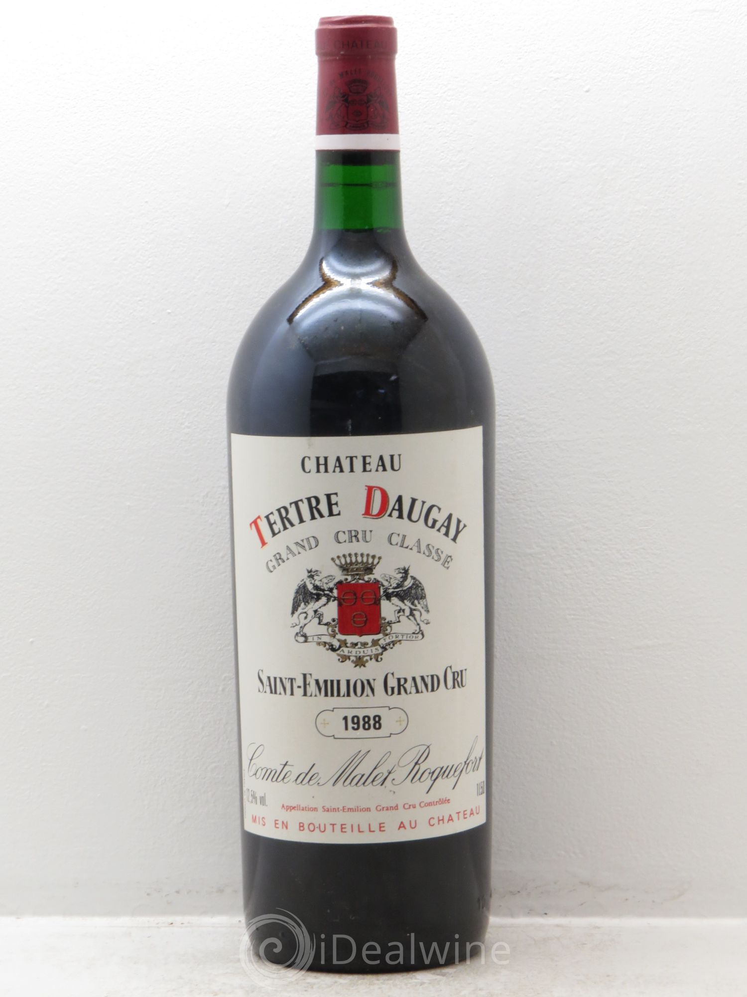 Château Tertre Daugay Grand Cru Classé 1988 - Lot de 1 magnum - 0