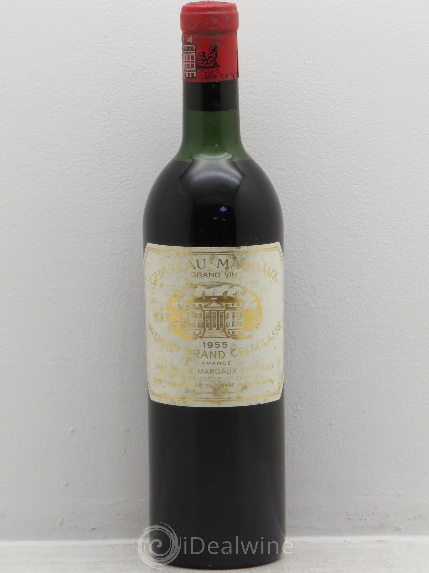 Château Margaux 1er Grand Cru Classé 1955 - Lot de 1 bouteille - 0