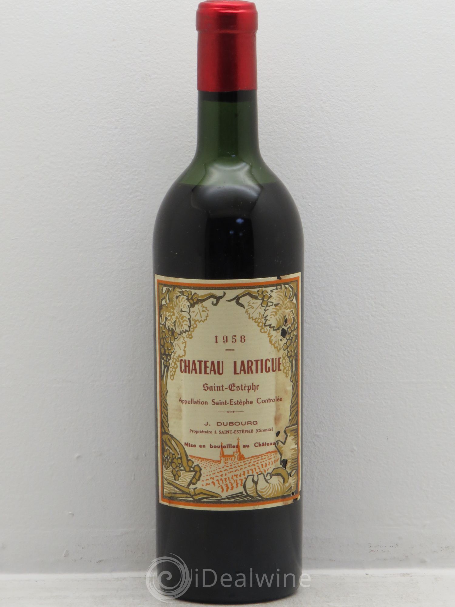 Saint-Estèphe Château Lartigue 1958 - Posten von 1 Flasche - 0