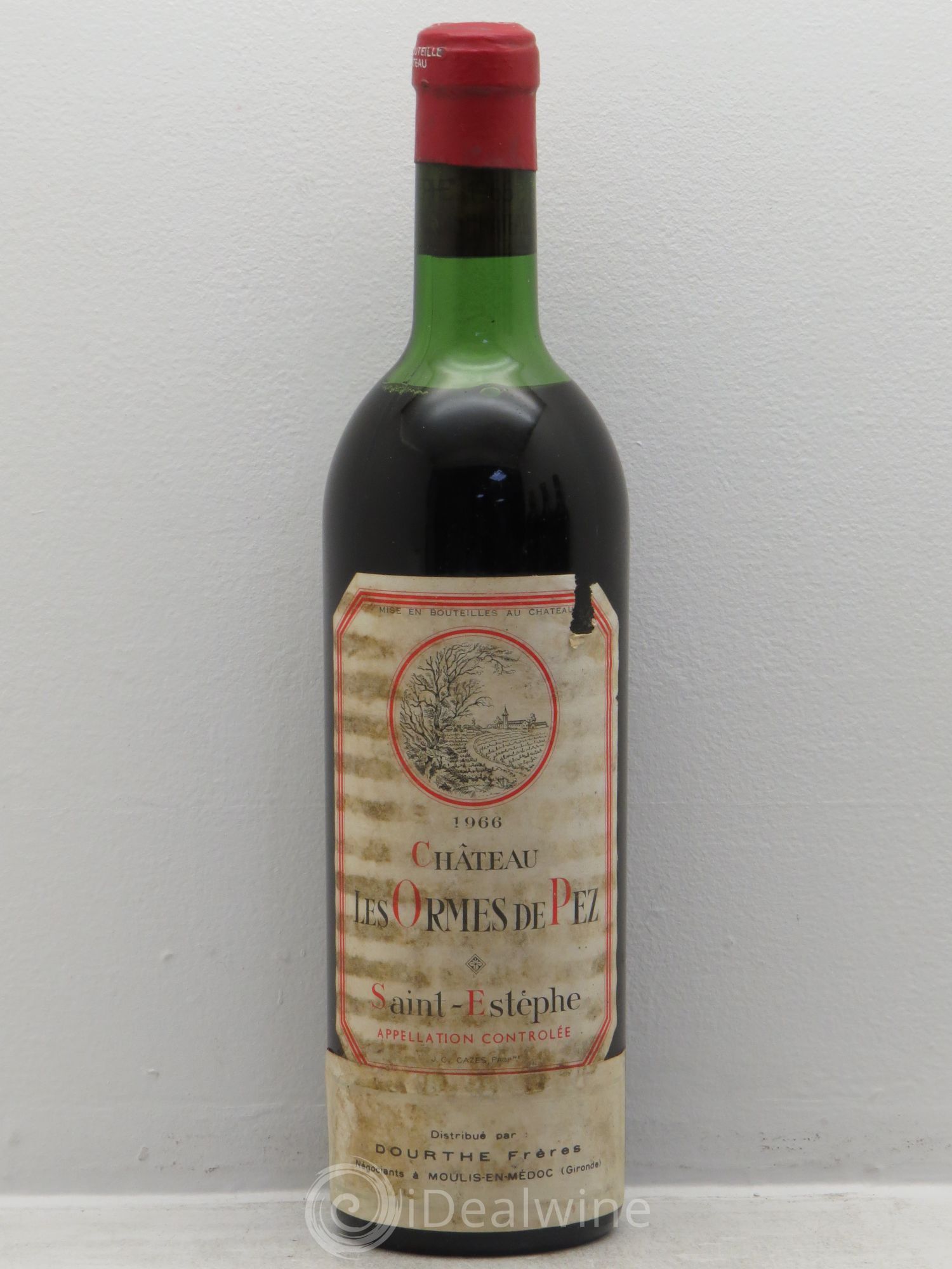 Château les Ormes de Pez 1966 - Lot de 1 bouteille - 0