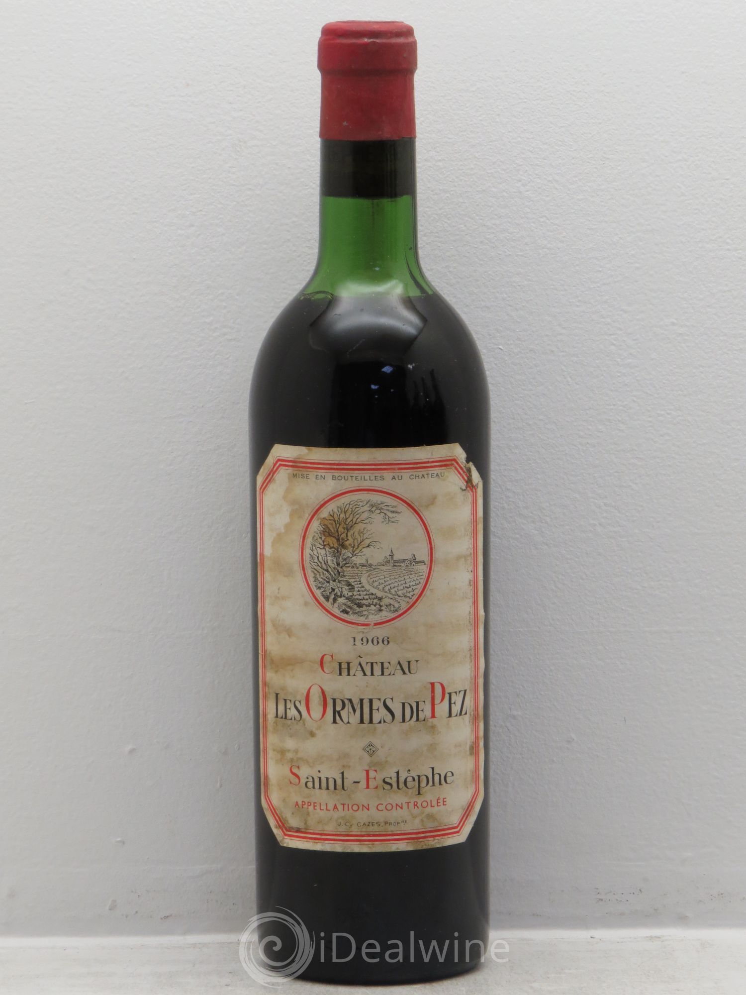 Château les Ormes de Pez 1966 - Lot de 1 bouteille - 0