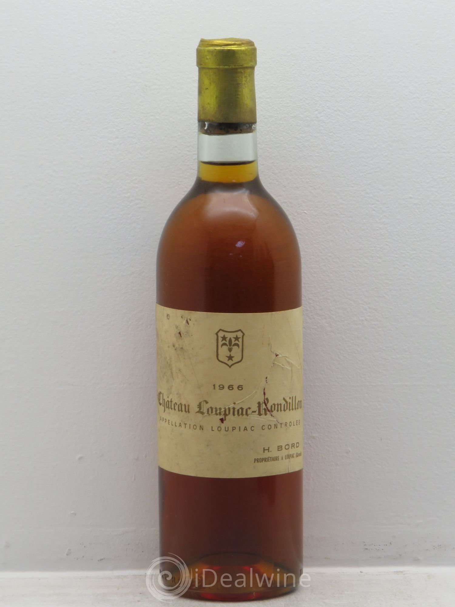 Loupiac Château Rondillon 1966 - Lot de 1 bouteille - 0