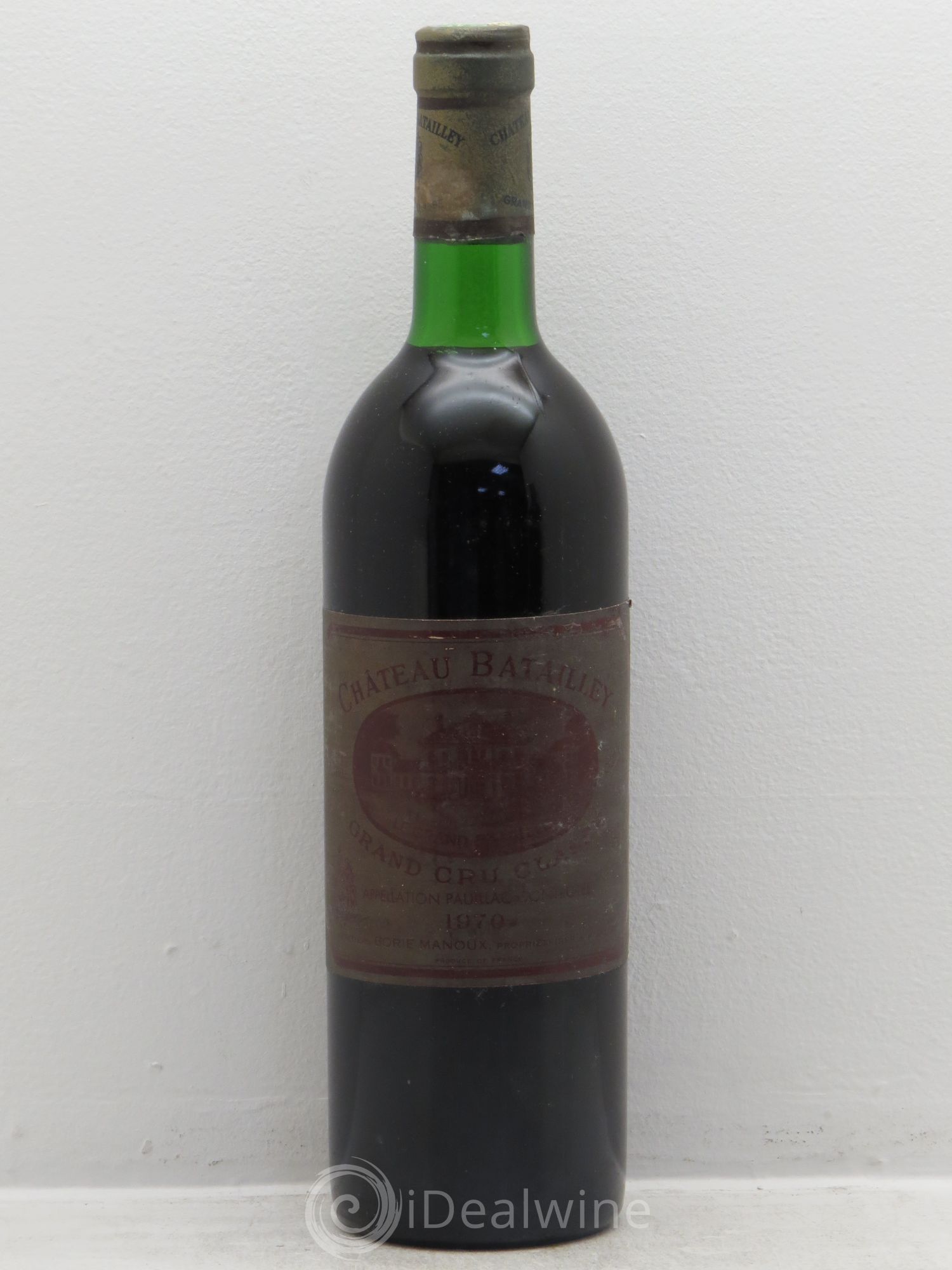 Château Batailley 5ème Grand Cru Classé 1970 - Lot de 1 bouteille - 0