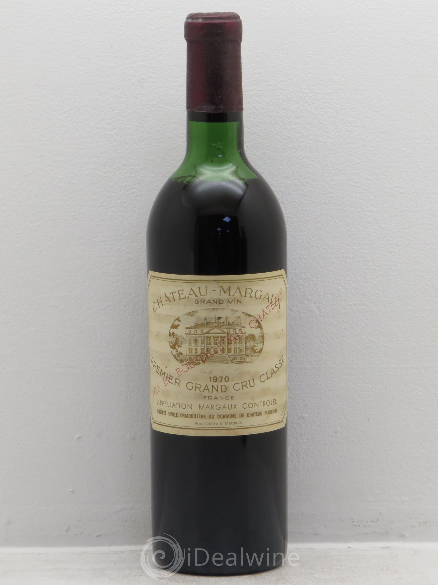 Château Margaux 1er Grand Cru Classé 1970 - Lot de 1 bouteille - 0