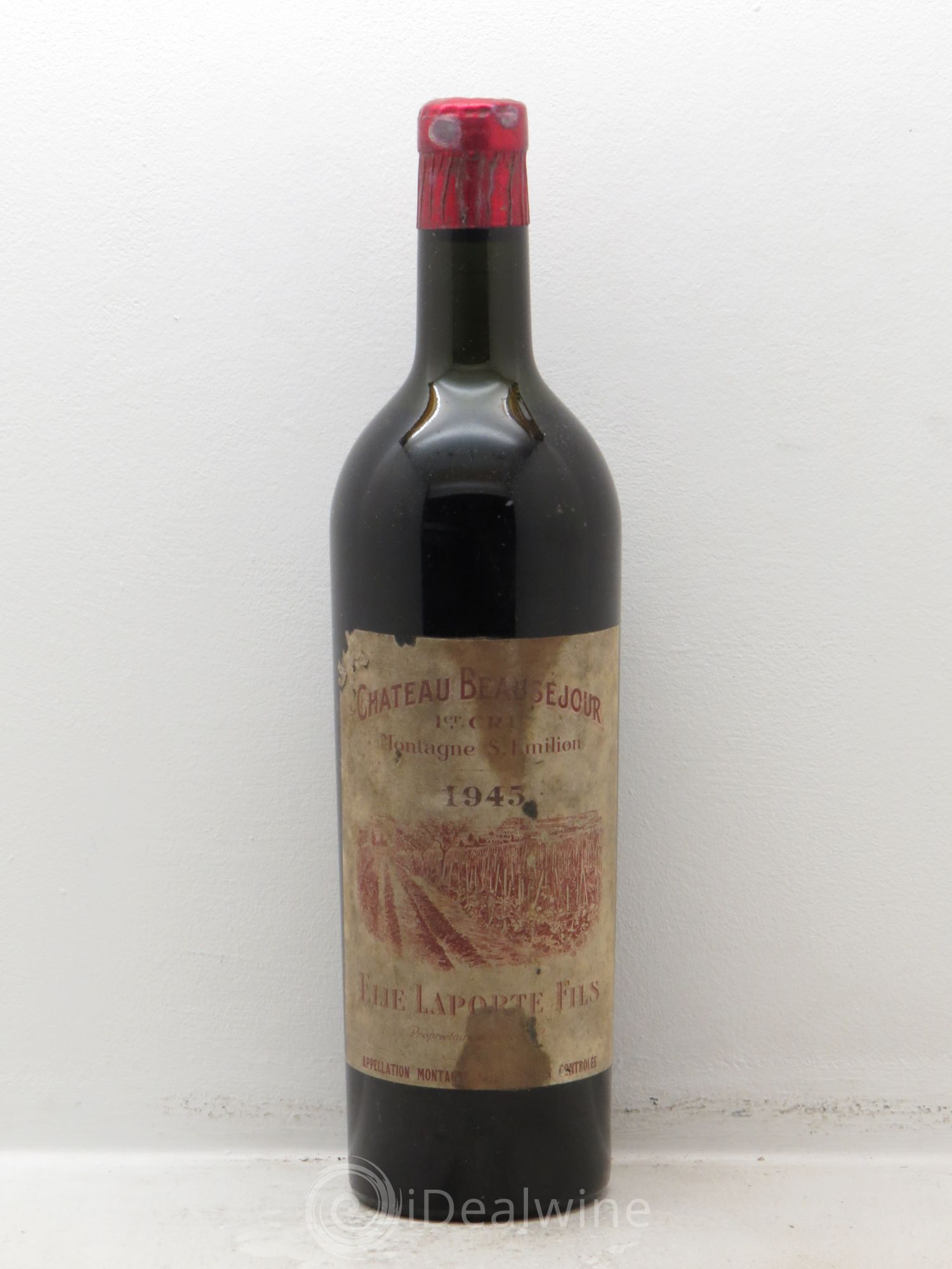Montagne Saint-Émilion Beauséjour 1945 - Lot de 1 bouteille - 0