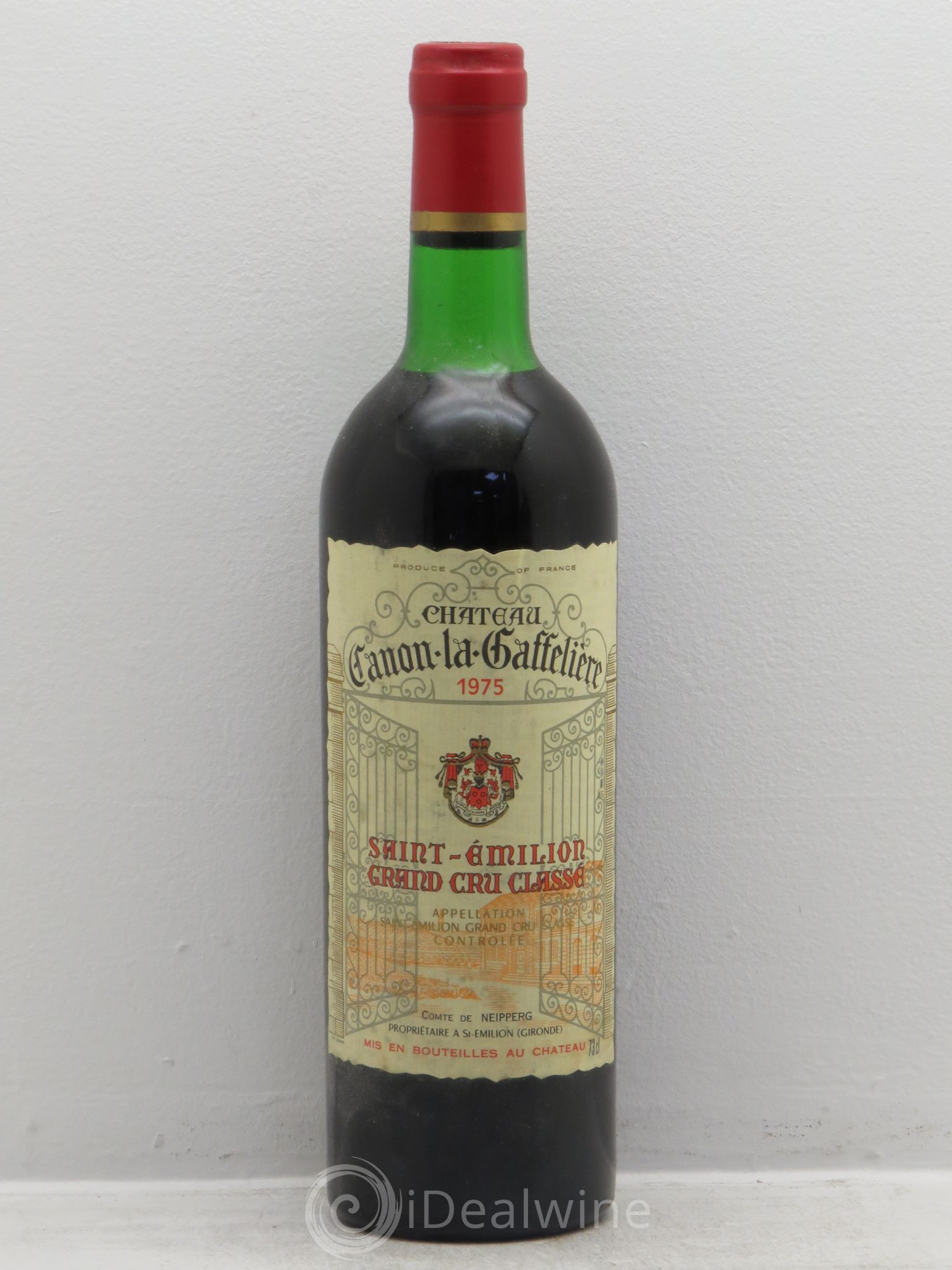 Château Canon la Gaffelière 1er Grand Cru Classé B 1975 - Lot de 1 bouteille - 0