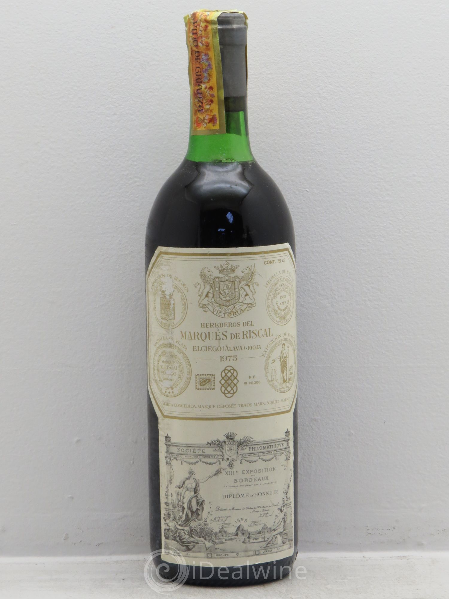 Rioja DOCA Doca Marques de Riscal 1975 - Lot of 1 bottle - 0