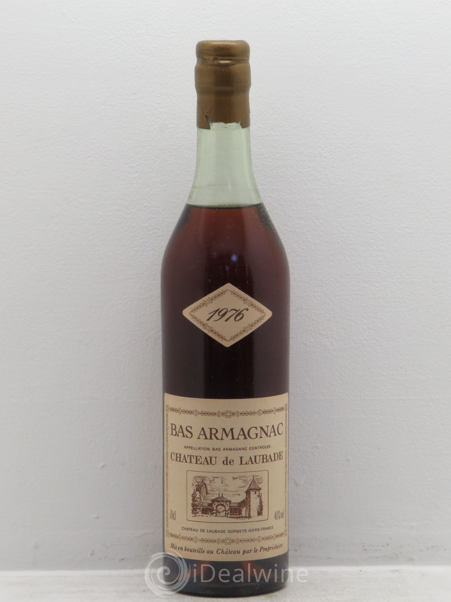 Bas-Armagnac 1976 - Posten von 1 Flasche - 0