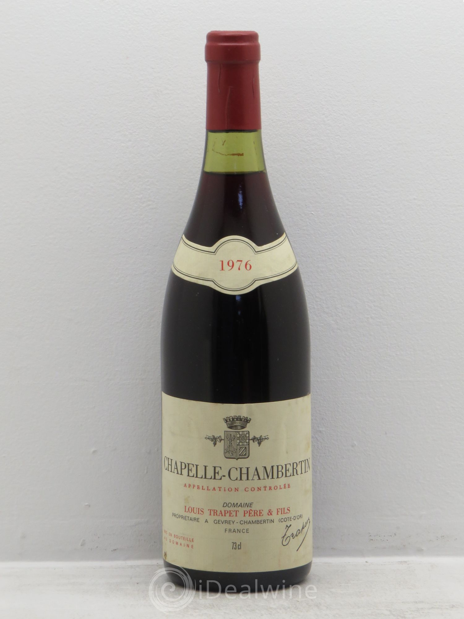 Chapelle-Chambertin Grand Cru Domaine Trapet 1976 - Lot de 1 bouteille - 0