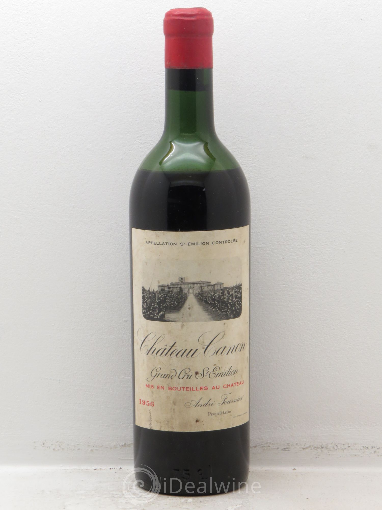 Château Canon 1er Grand Cru Classé B (sans prix de réserve) 1956 - Lot de 1 bouteille - 0