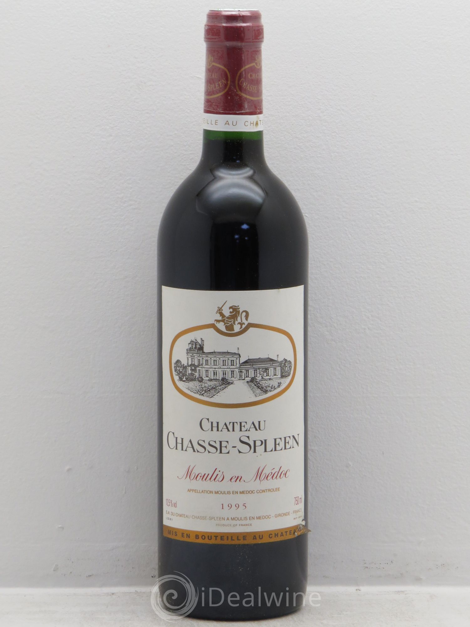 Château Chasse Spleen 1995 - Lot de 12 bouteilles - 0