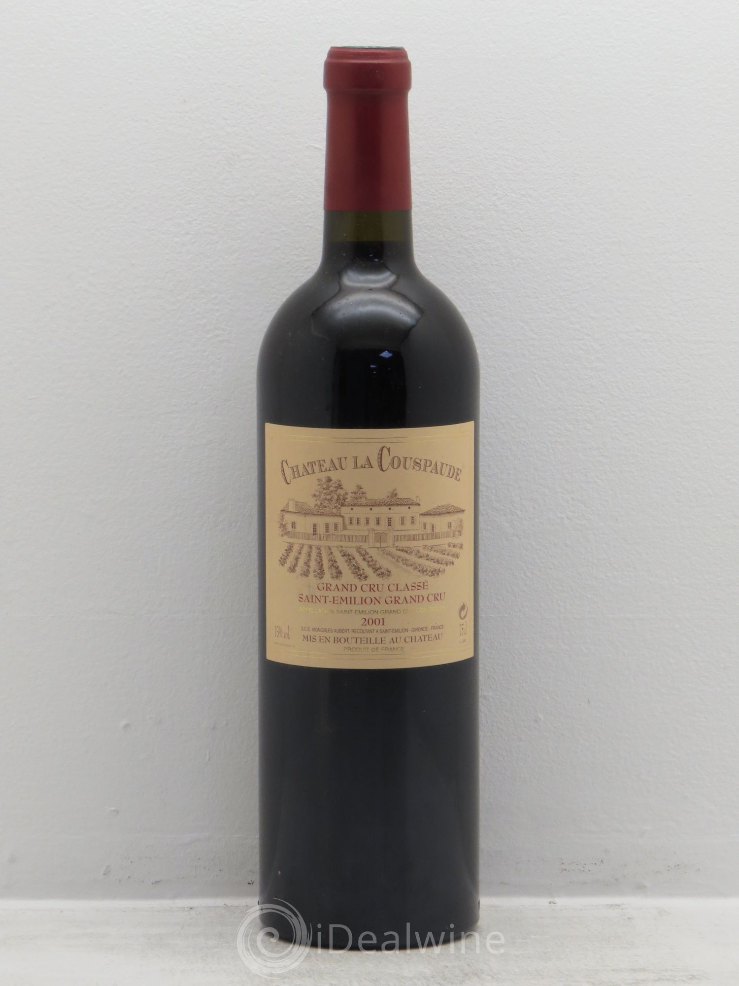 Château la Couspaude Grand Cru Classé 2001 - Lot de 1 bouteille - 0