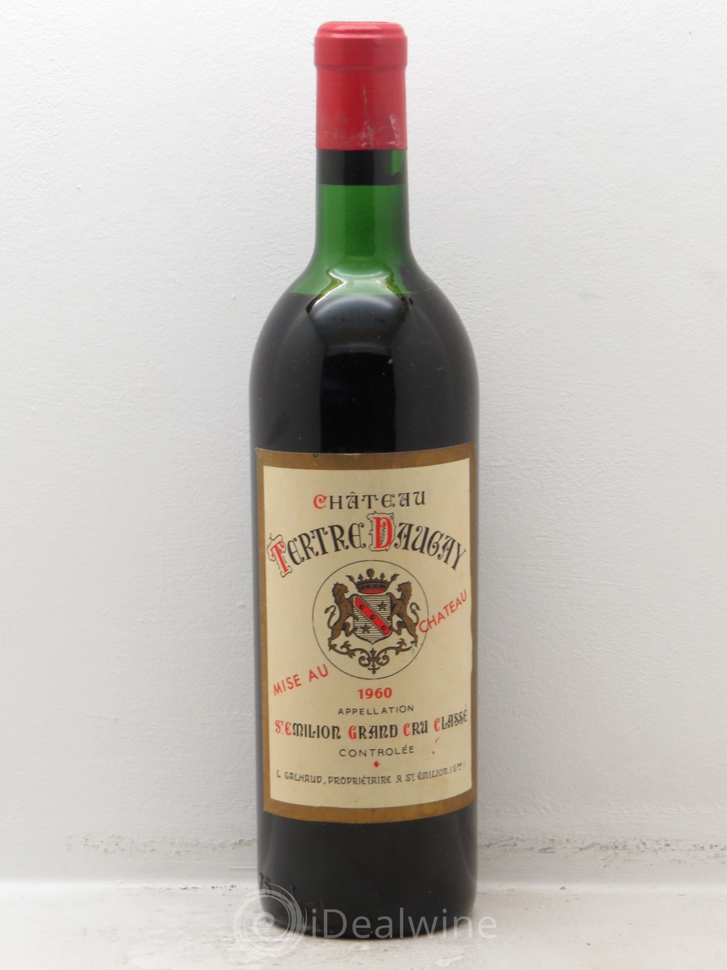 Château Tertre Daugay Grand Cru Classé 1960 - Lot de 1 bouteille - 0