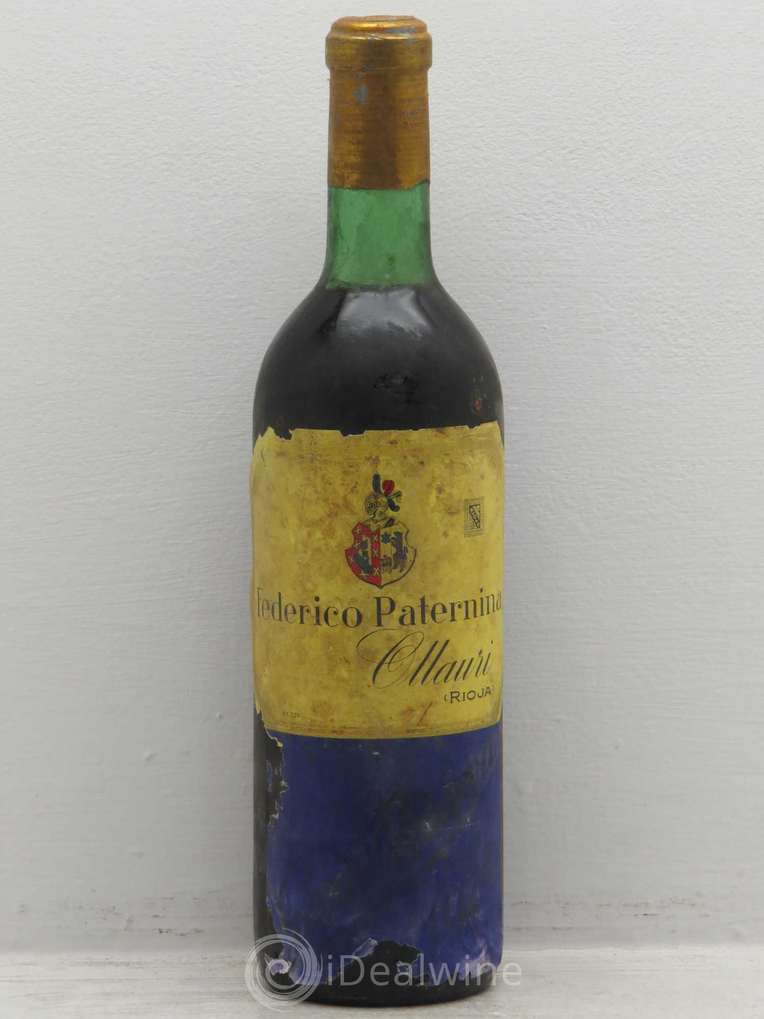 Rioja DOCA Federico Paternina gran reserva 1928 - Lot de 1 bouteille - 0