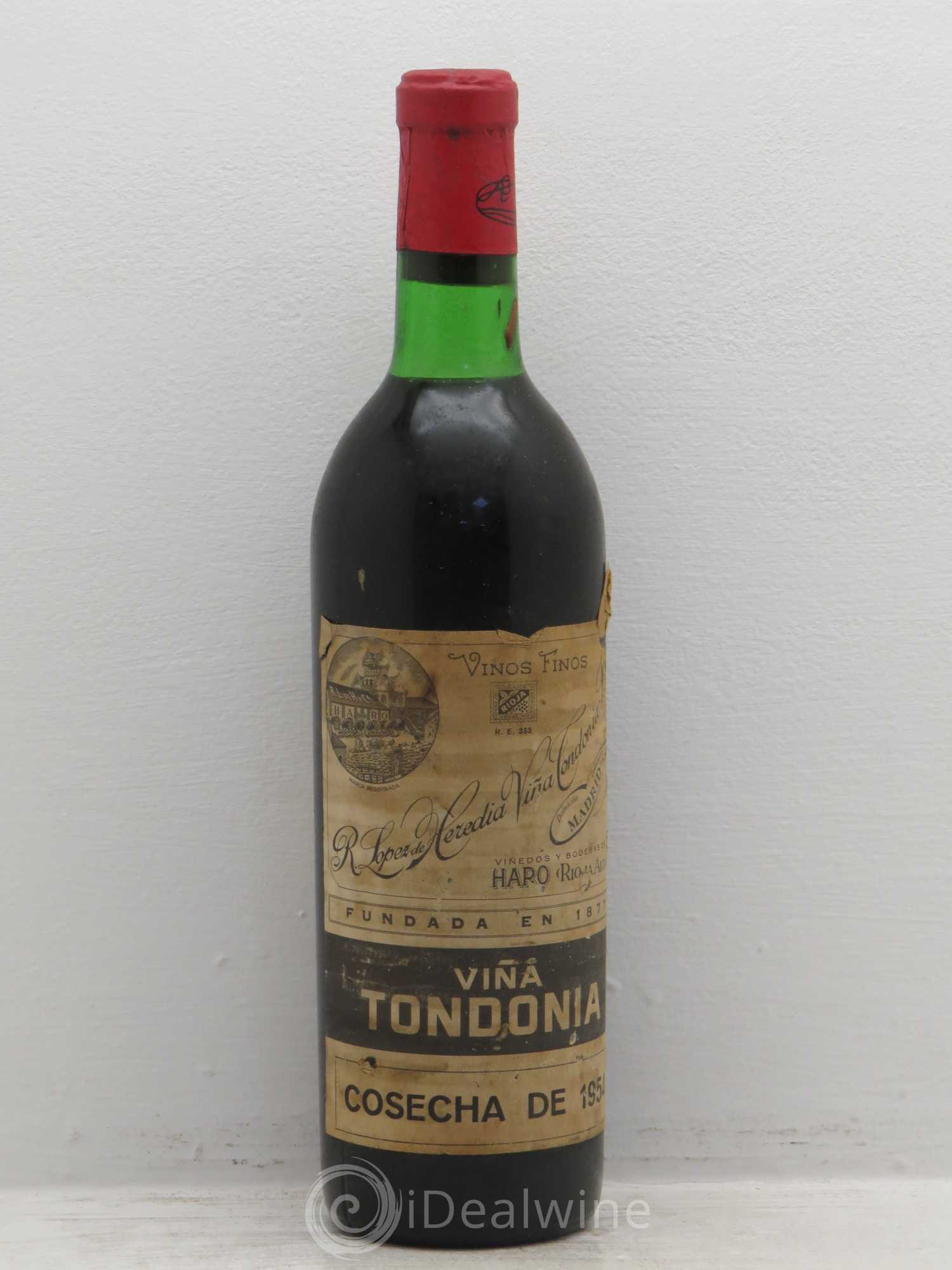 Rioja DOCA Vina tondonia 1954 - Lot de 1 bouteille - 0