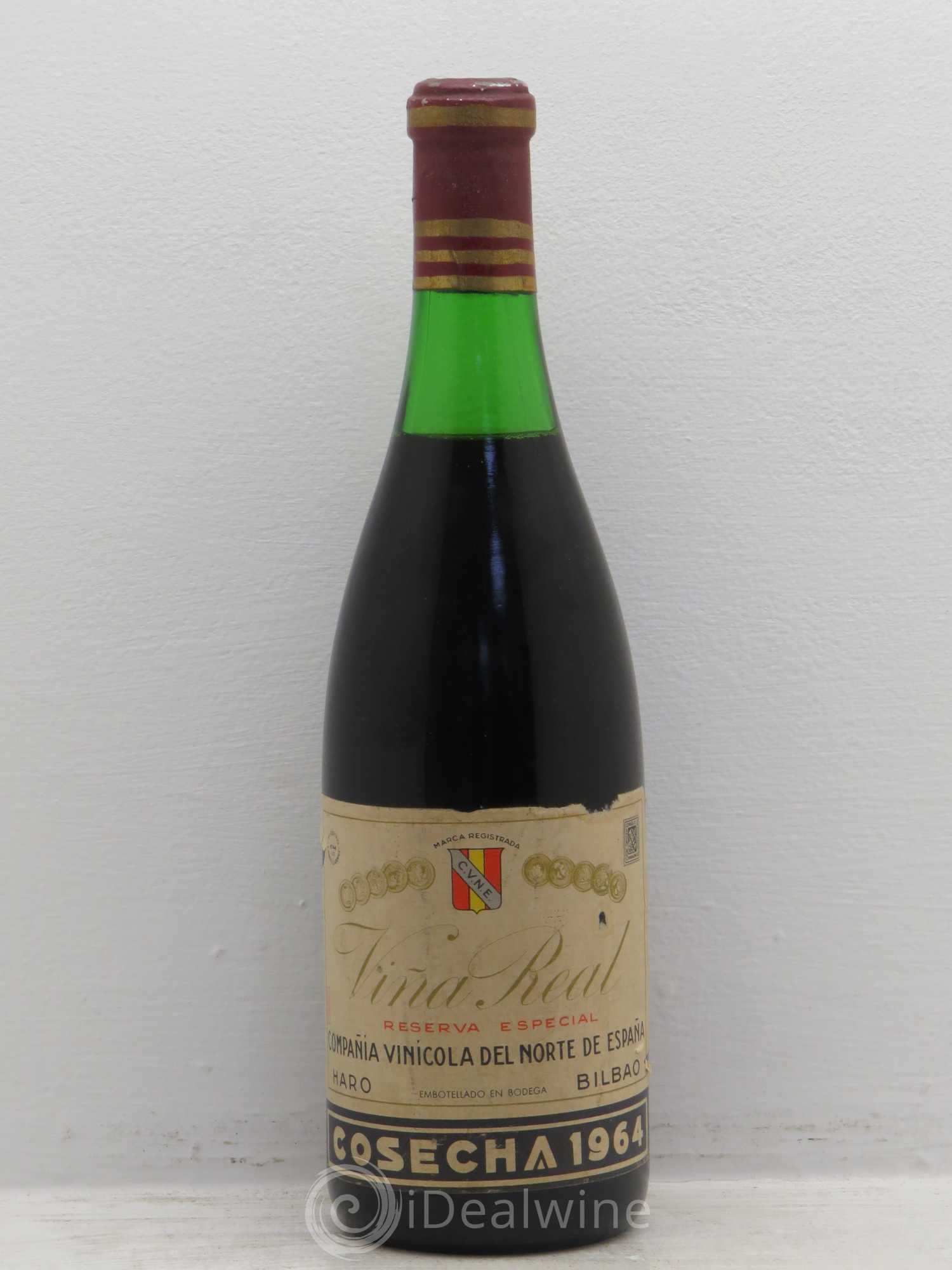 Rioja DOCA Cvne Vina real reserva especial 1964 - Posten von 1 Flasche - 0
