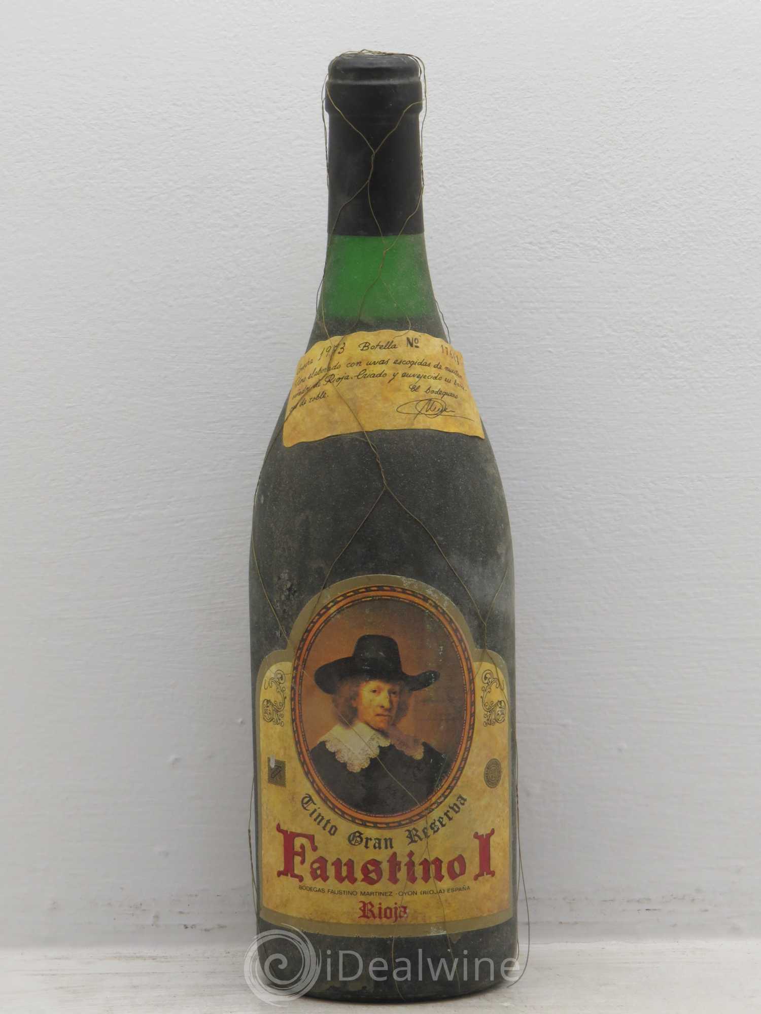 Rioja DOCA Faustino i gran reserva 1973 - Lot de 1 bouteille - 0