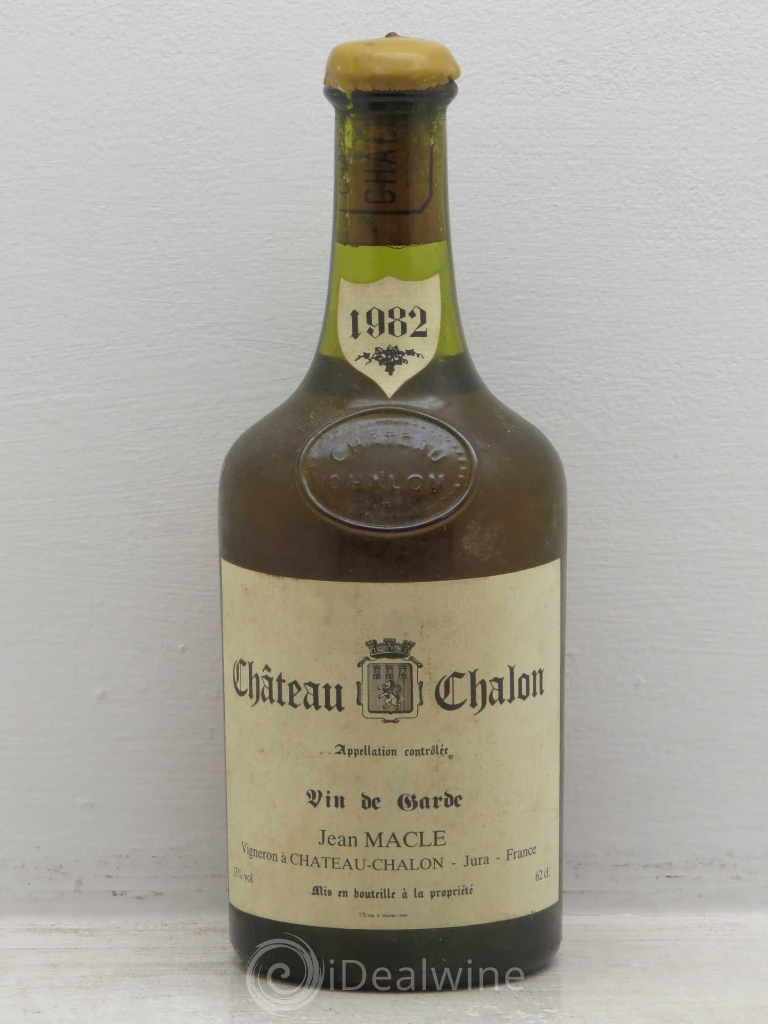 Château-Chalon Jean Macle 1982 - Lot de 1 bouteille - 0