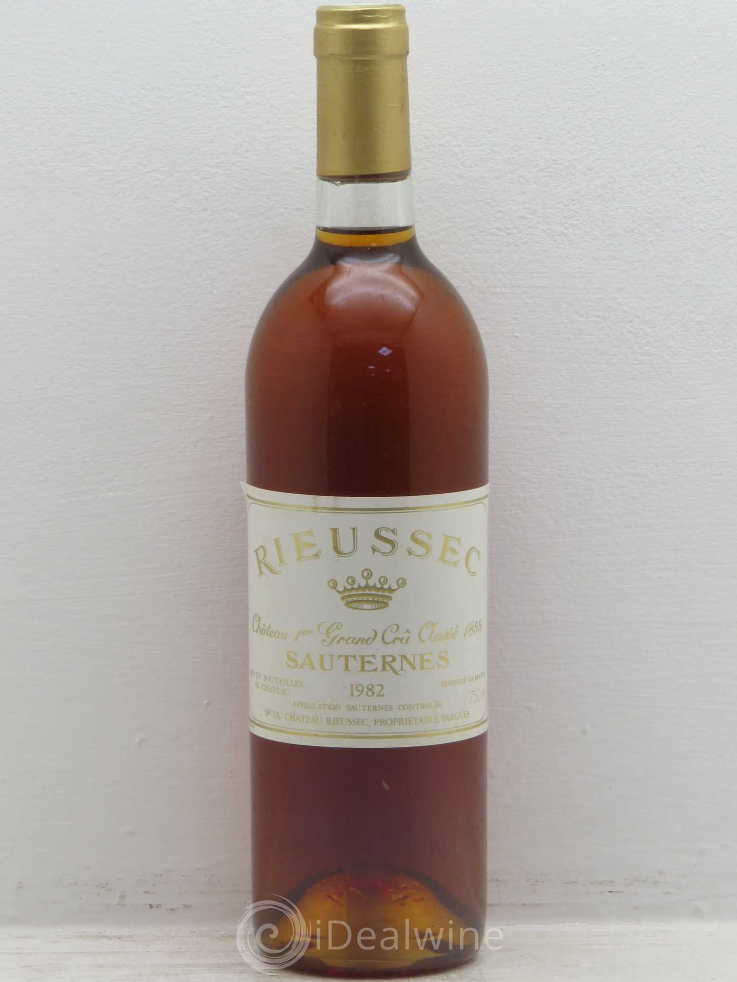 Château Rieussec 1er Grand Cru Classé 1982 - Posten von 1 Flasche - 0