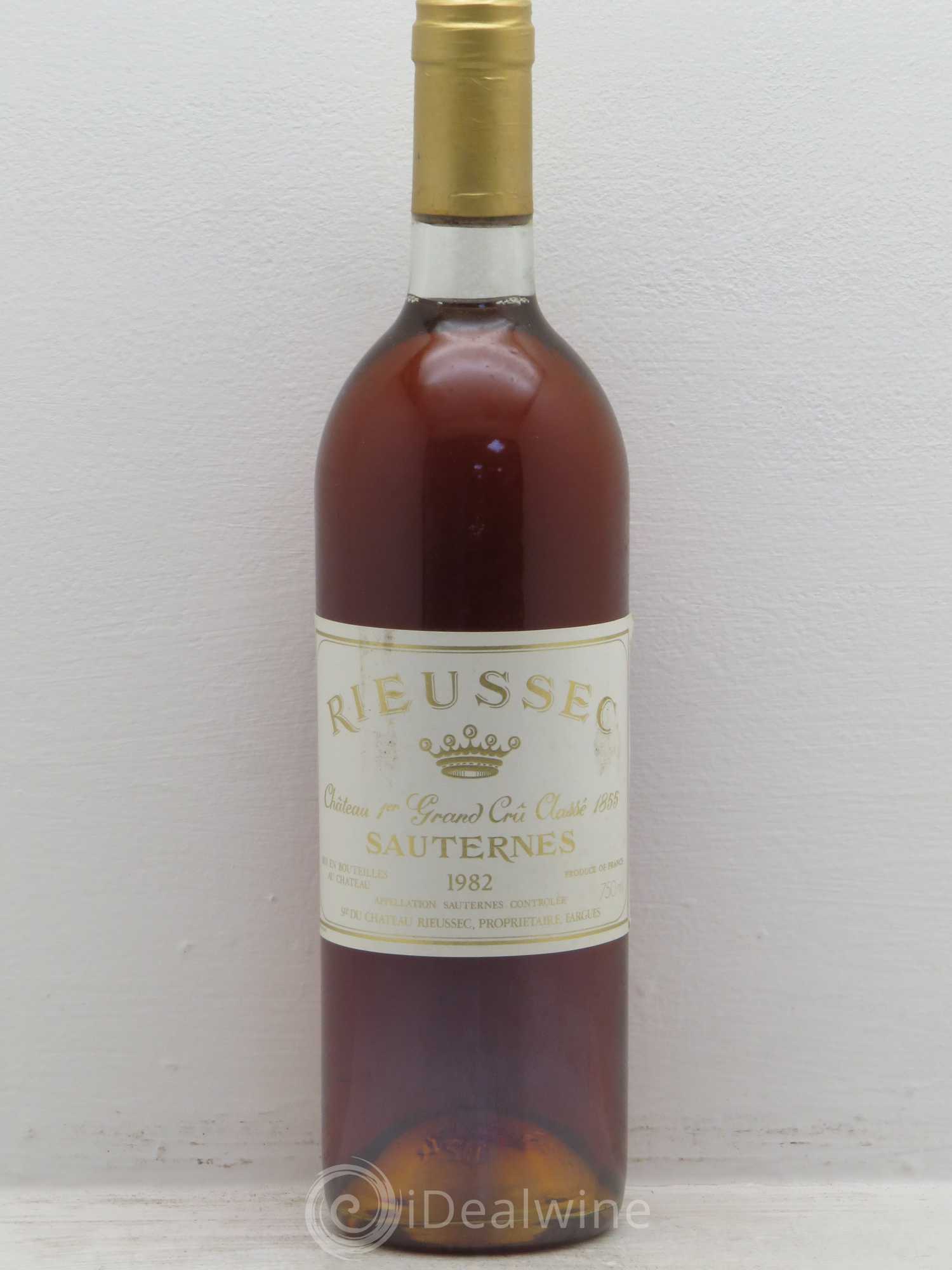 Château Rieussec 1er Grand Cru Classé 1982 - Posten von 1 Flasche - 0