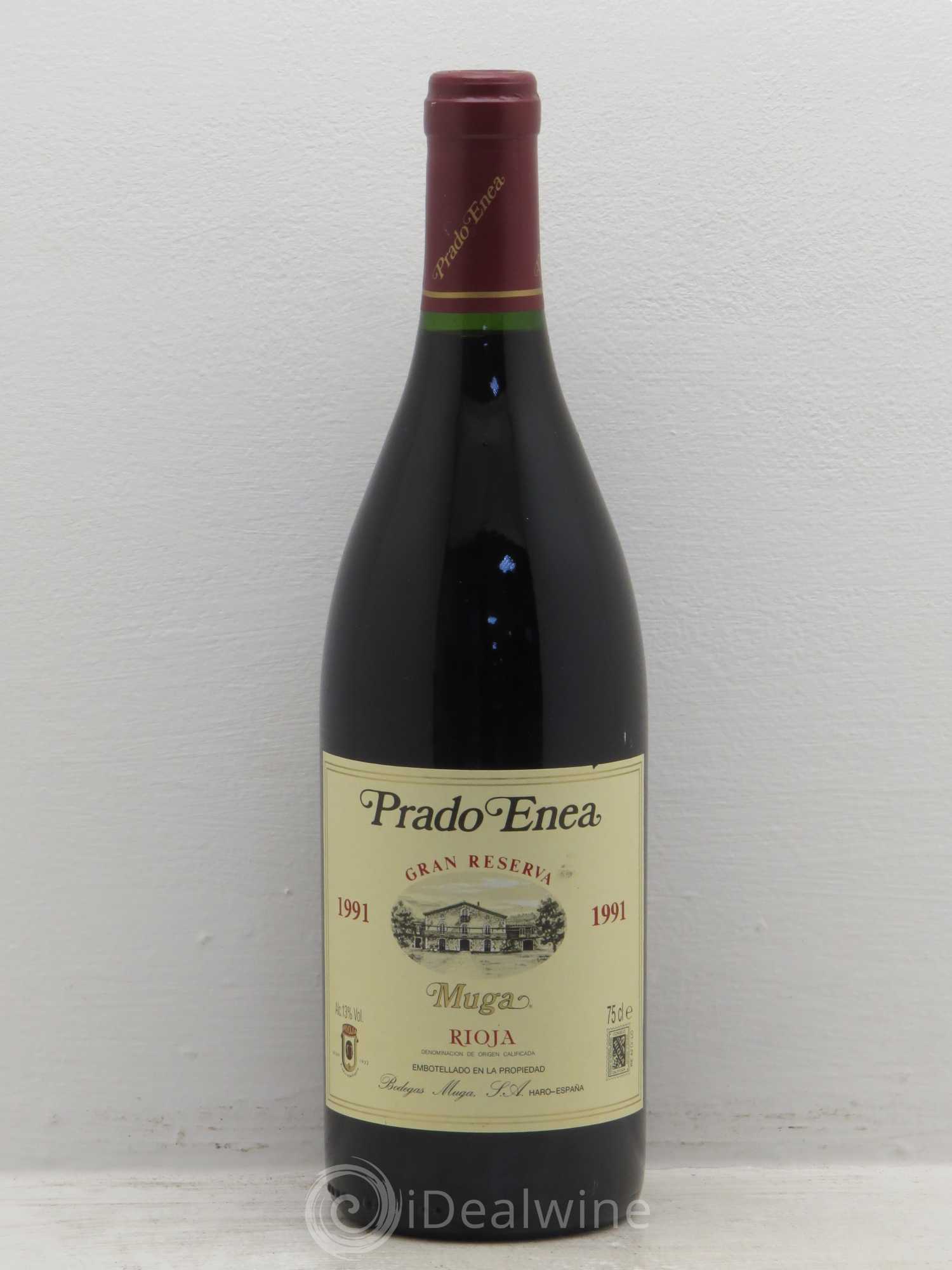 Ribera Del Duero DO Muga prado enea gran reserva 1991 - Posten von 1 Flasche - 0