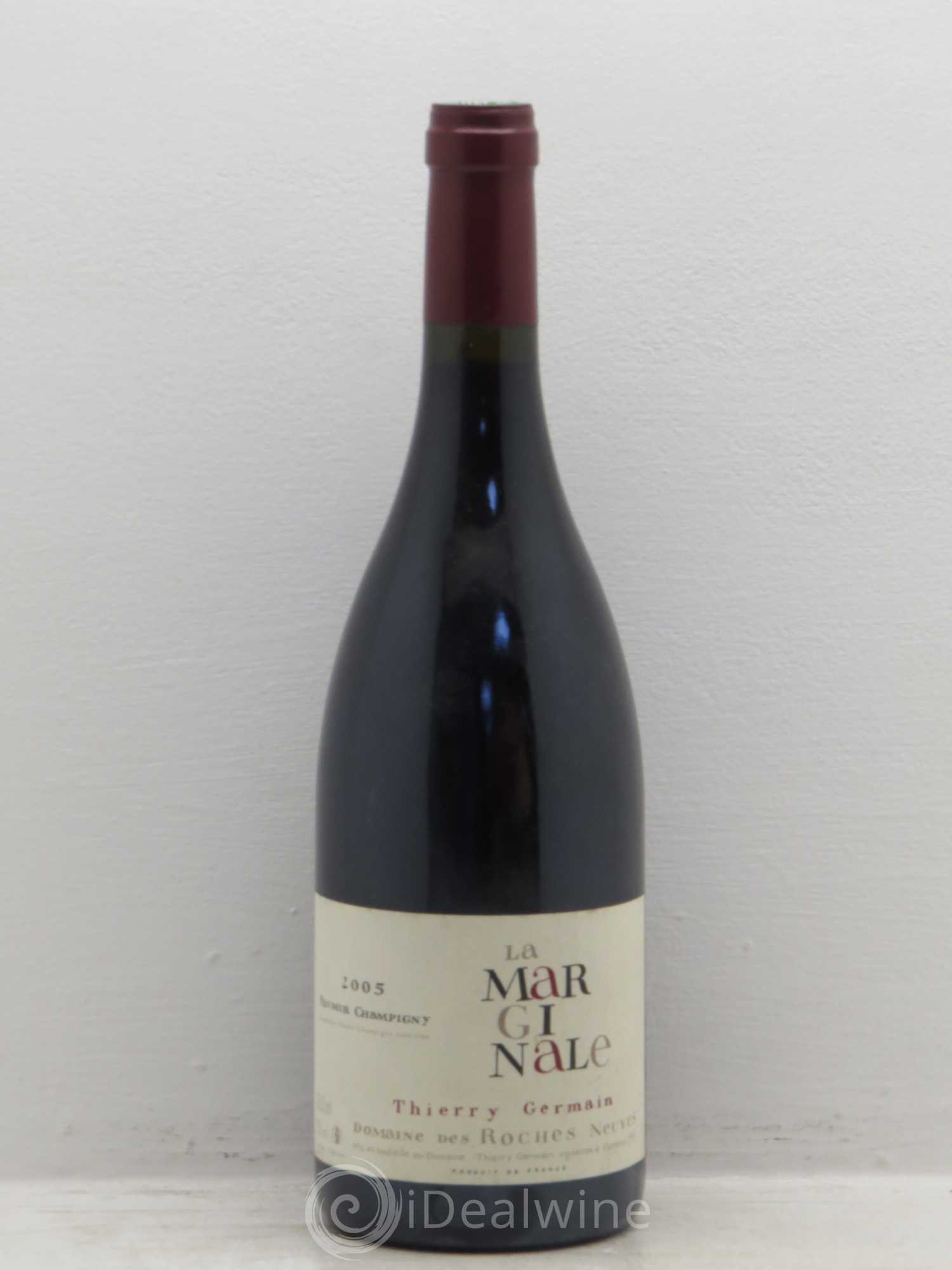 Saumur-Champigny La Marginale Domaine des Roches Neuves - Thierry Germain 2005 - Lot de 1 bouteille - 0