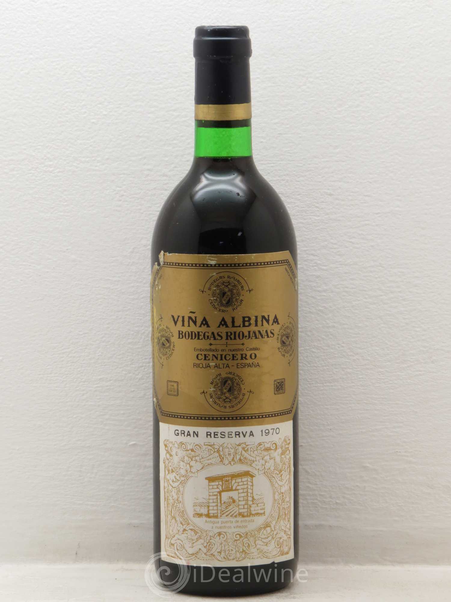 Rioja DOCA Vina Albina Reserva 1970 - Lotto di 1 bottiglia - 0