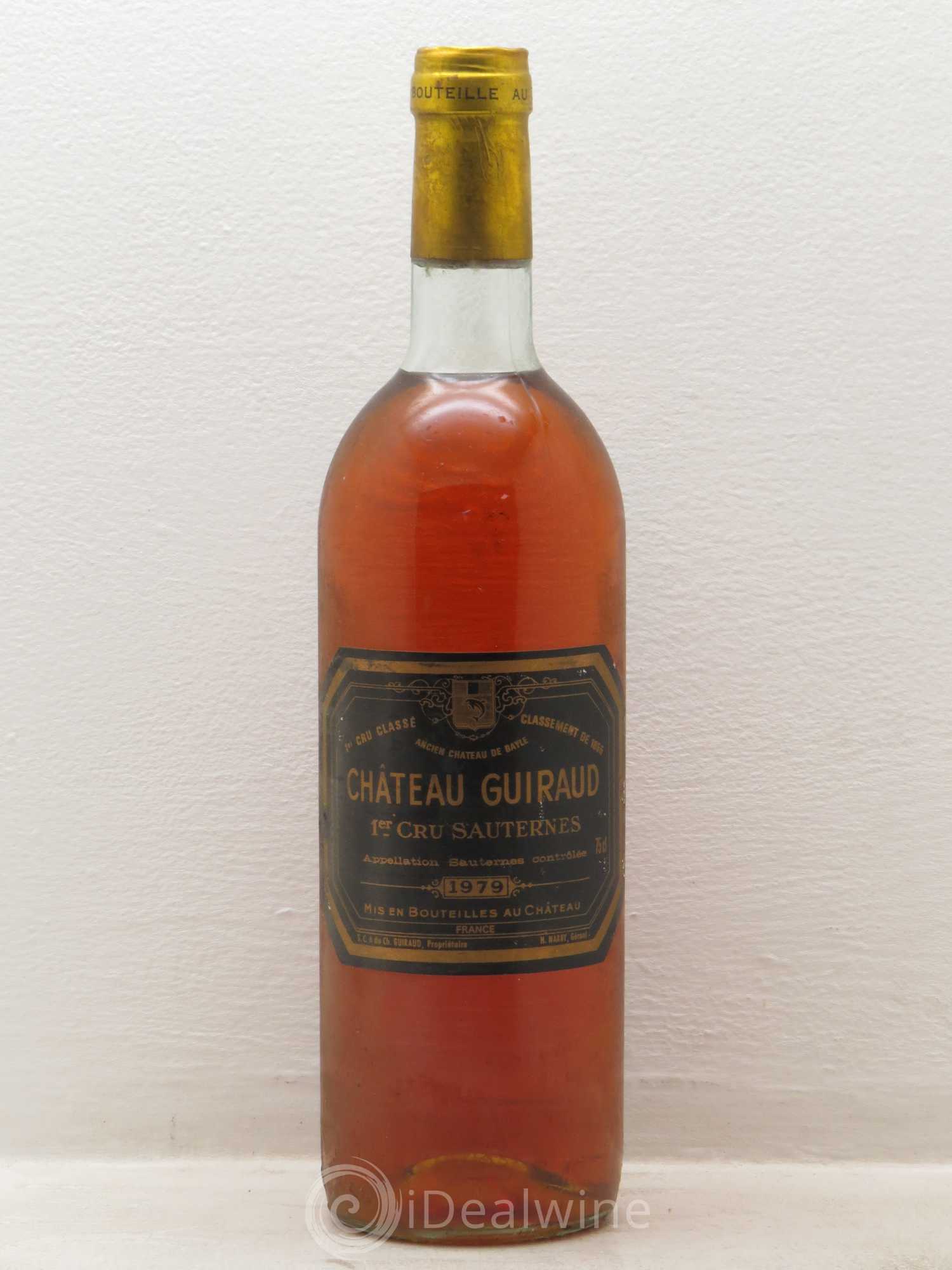 Château Guiraud 1er Grand Cru Classé 1979 - Lotto di 1 bottiglia - 0
