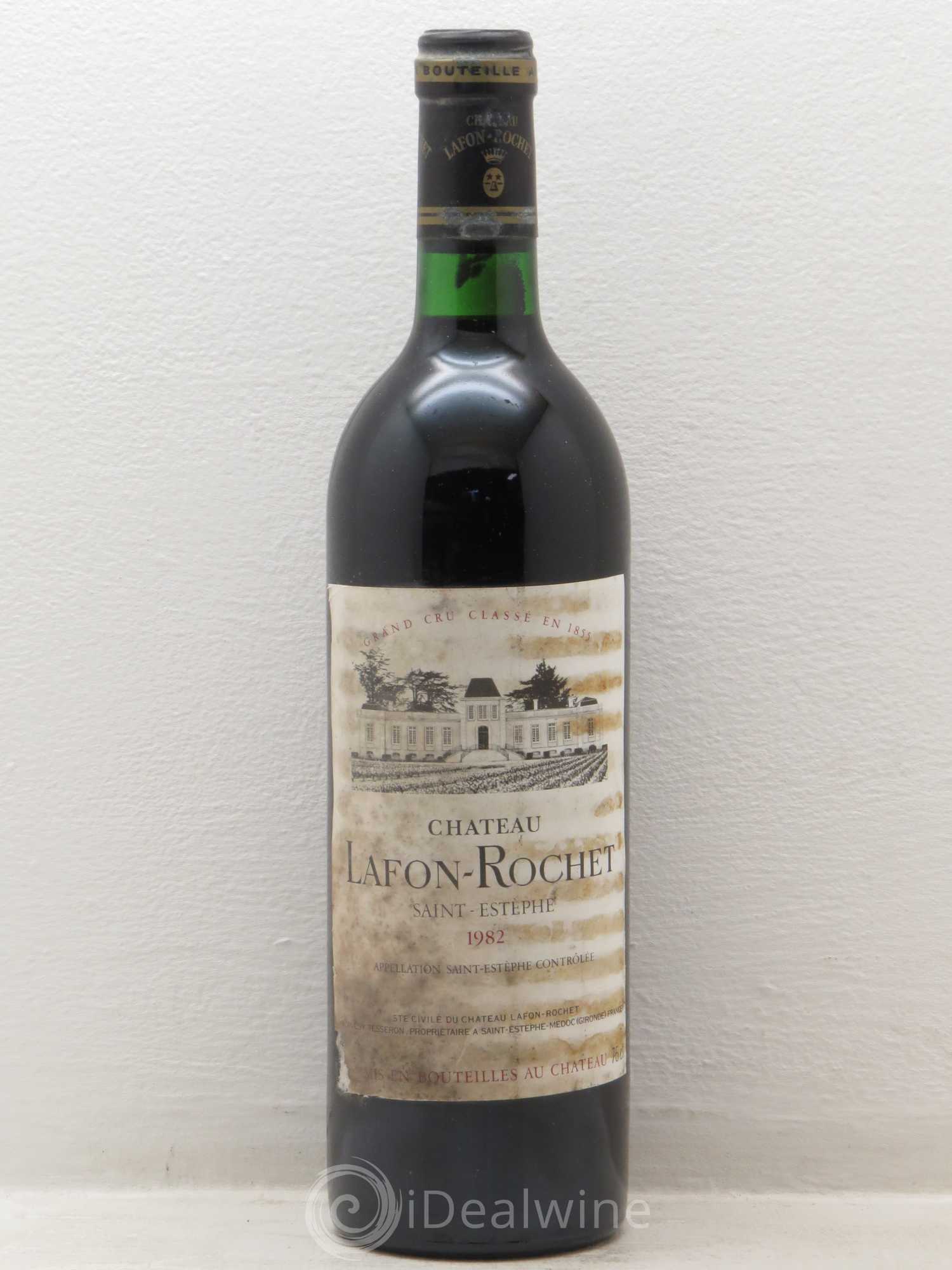 Château Lafon Rochet 4ème Grand Cru Classé 1982 - Lot de 1 bouteille - 0