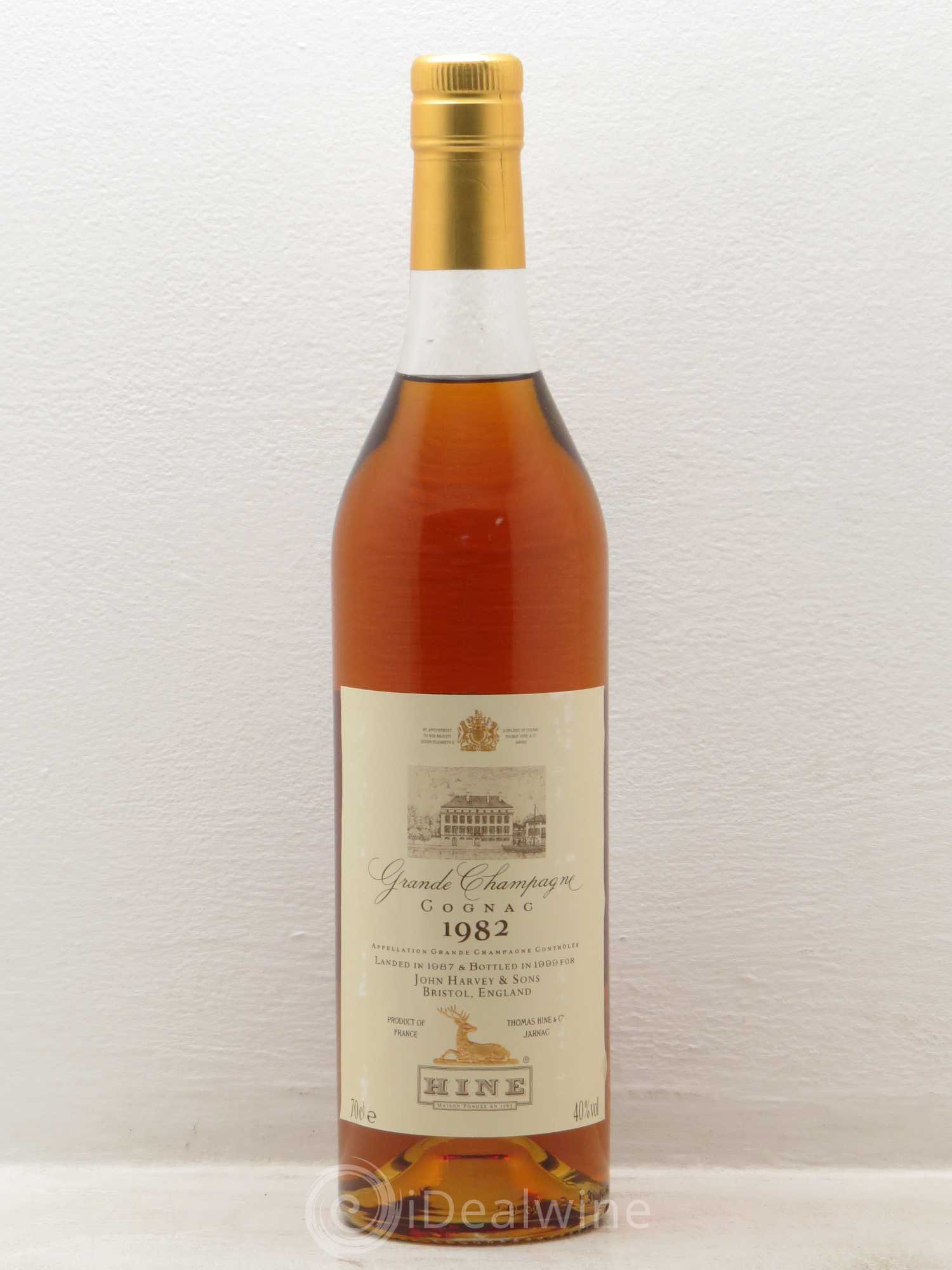 Cognac Grande Champagne 1982 - Posten von 1 Flasche - 0