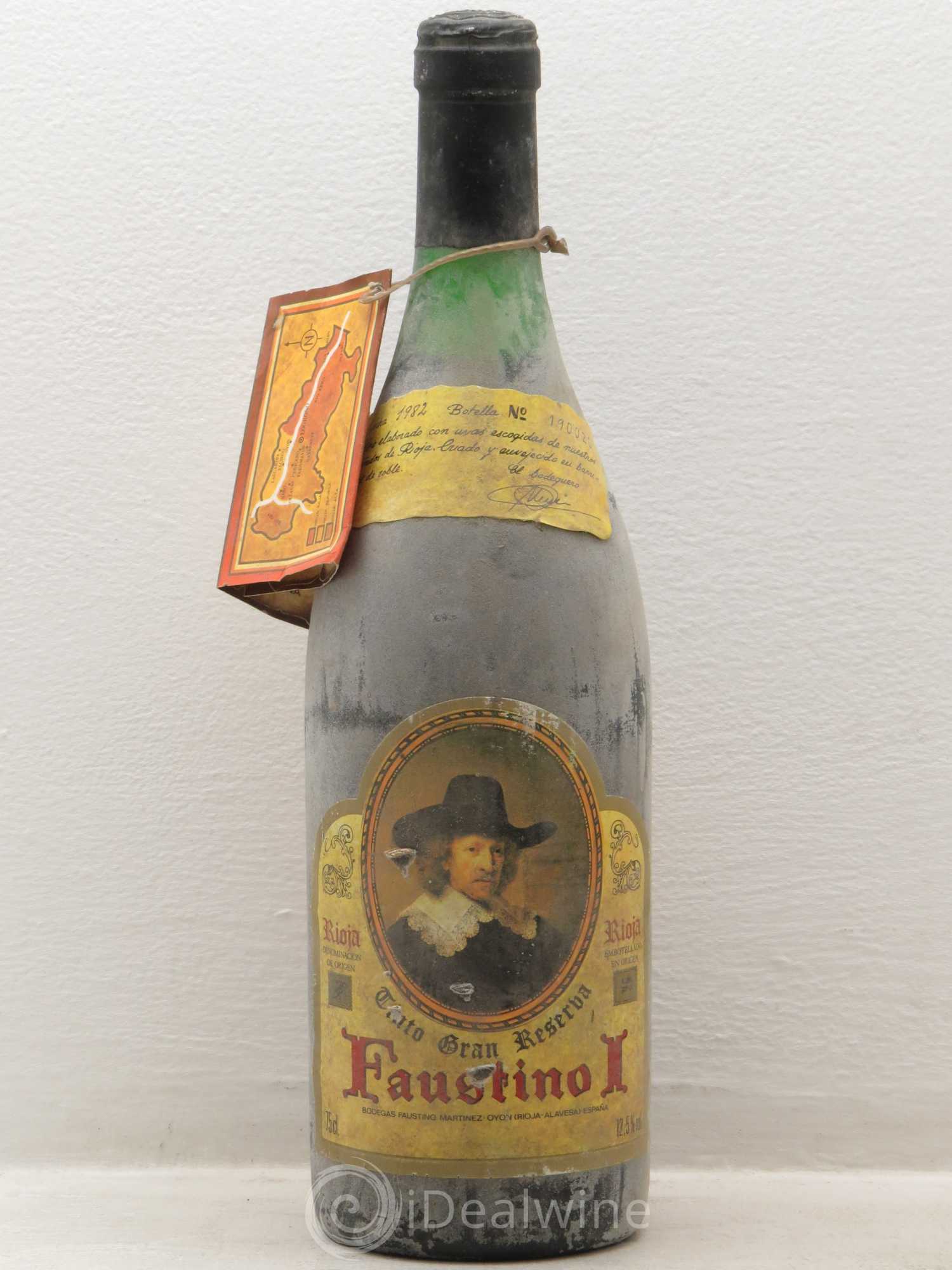 Rioja DOCA Faustino I Gran Reserva 1982 - Posten von 1 Flasche - 0