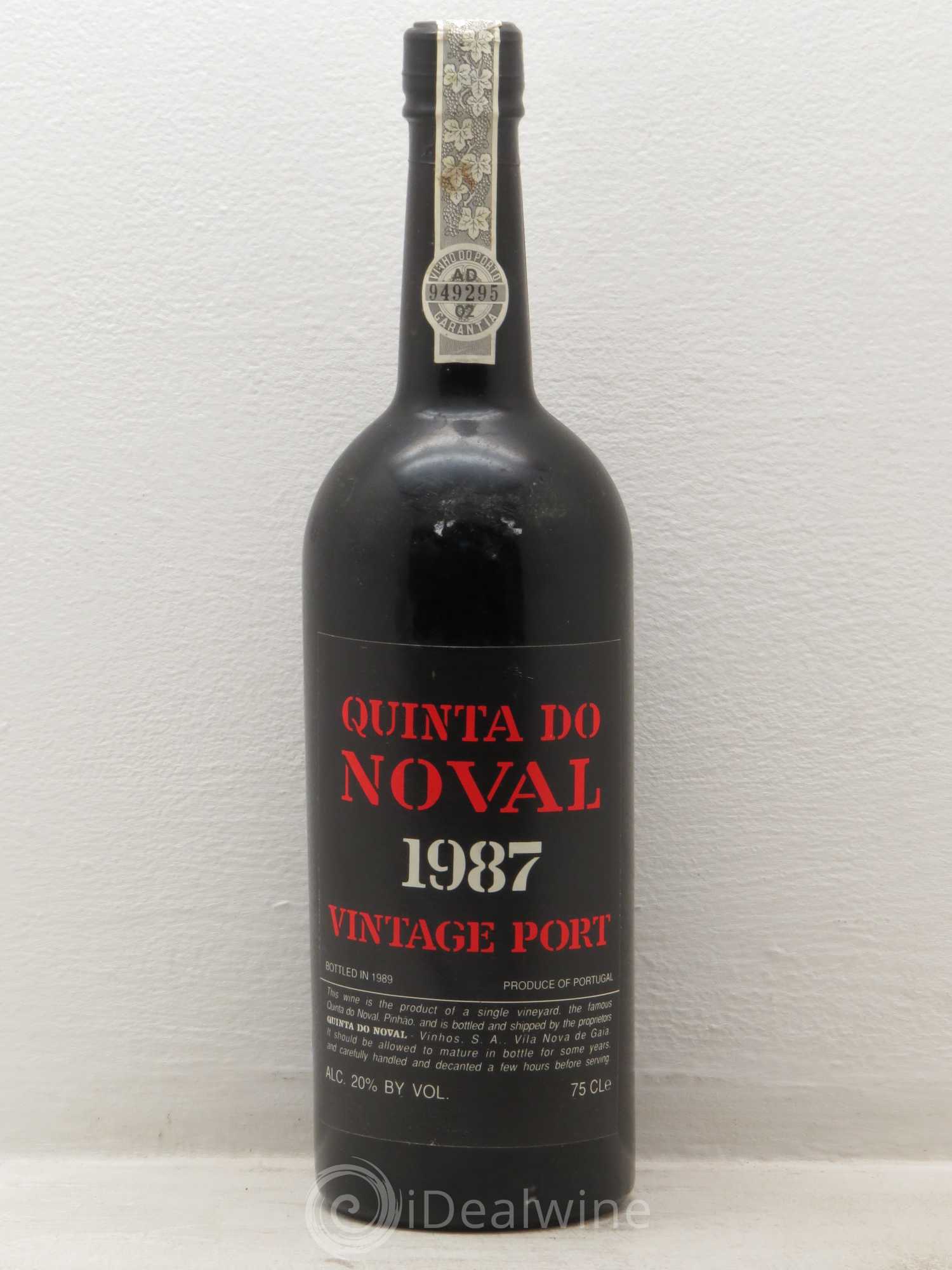 Porto Quinta Do Noval Vintage 1987 - Posten von 1 Flasche - 0