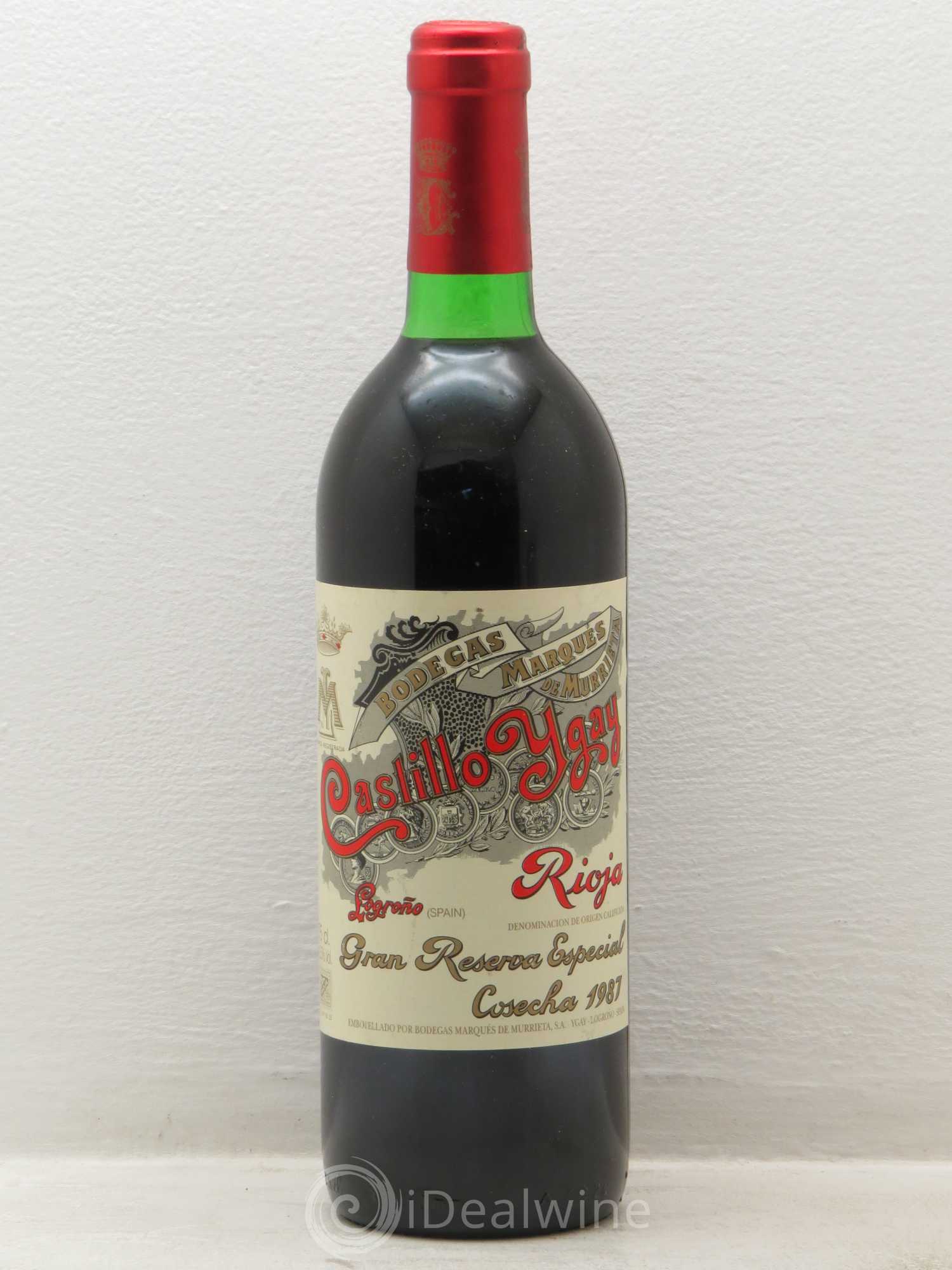 Rioja DOCA Marqués de Murrieta Castillo Ygay Gran Reserva 1987 - Lotto di 1 bottiglia - 0