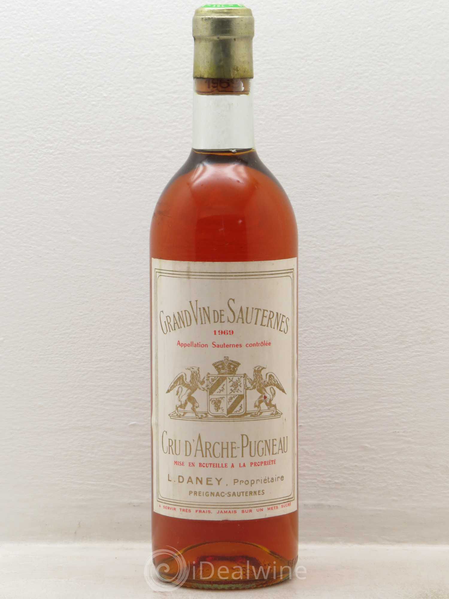 Cru d'Arche-Pugneau 1969 - Lotto di 1 bottiglia - 0