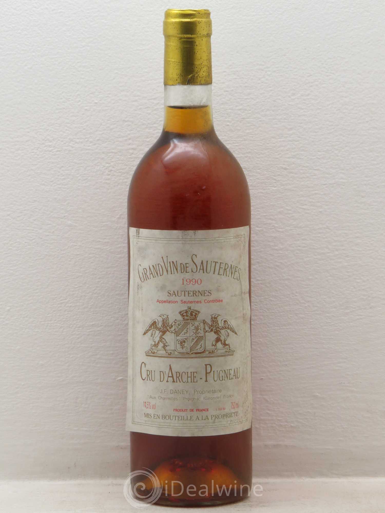 Cru d'Arche-Pugneau 1990 - Posten von 1 Flasche - 0