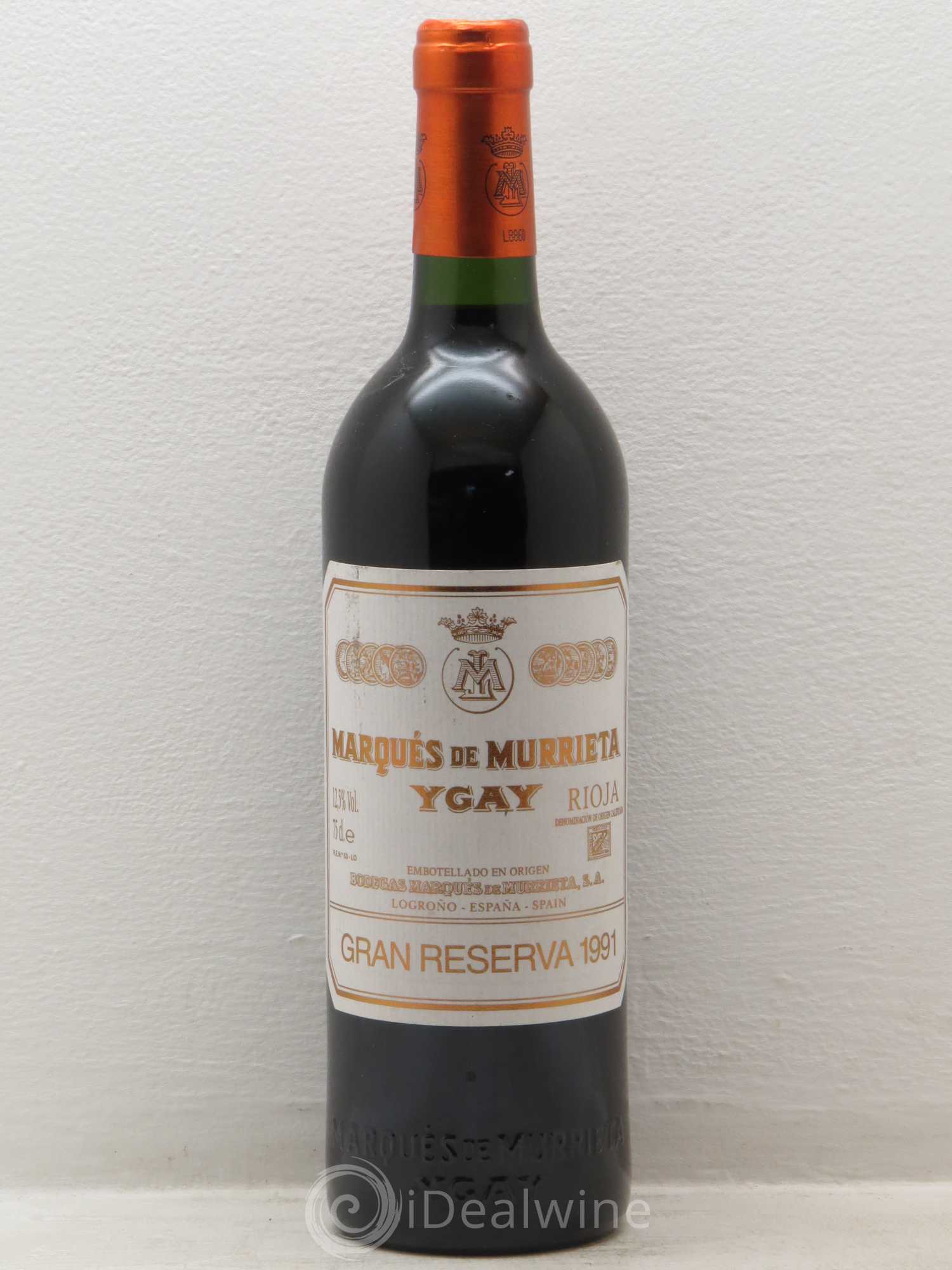 Rioja DOCA Marqués de Murrieta Ygay Gran Reserva 1991 - Lotto di 1 bottiglia - 0
