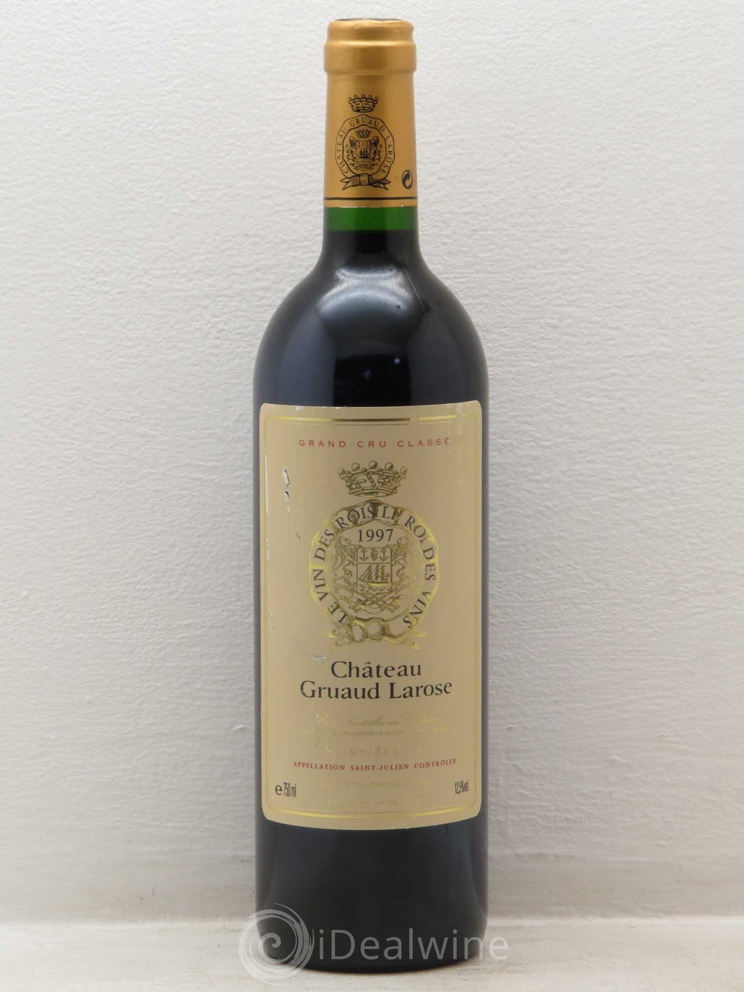 Château Gruaud Larose 2ème Grand Cru Classé 1997 - Lot de 1 bouteille - 0