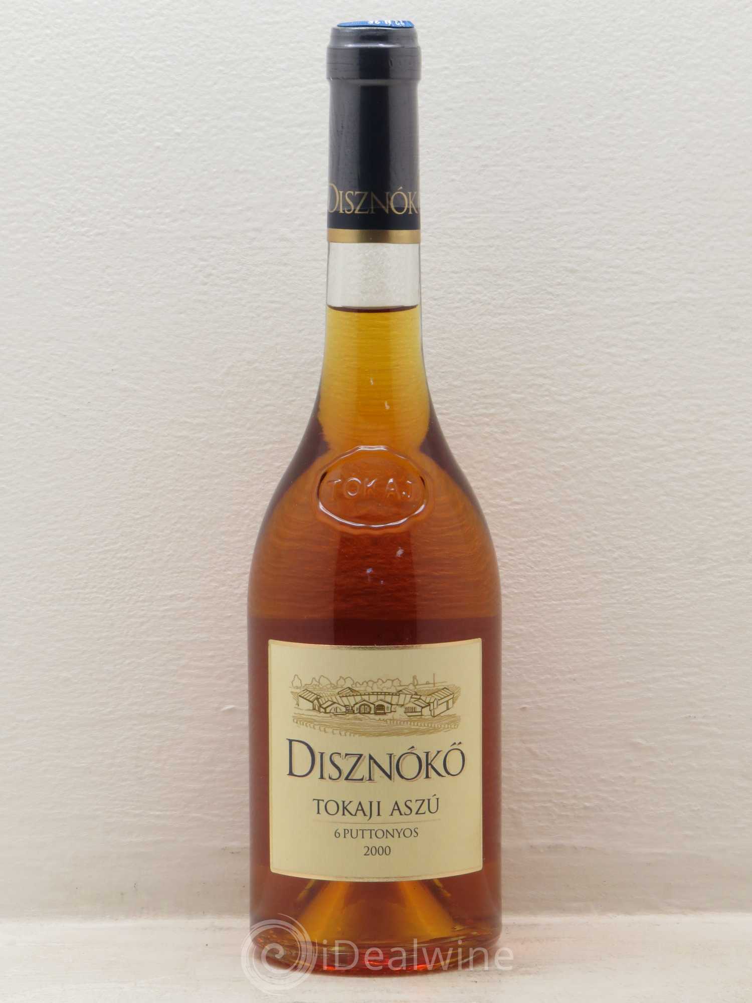 Tokaji Aszu 6 Puttonyos Disznoko (Domaine) 2000 - Lotto di 1 bottiglia - 0