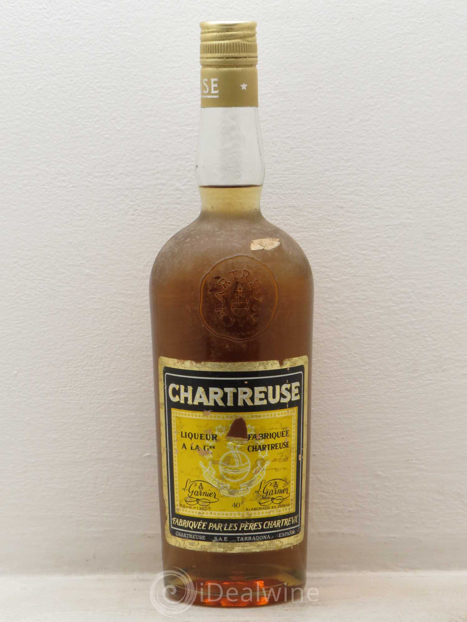 Chartreuse Pères Chartreux Jaune Pères Chartreux Tarragone - Posten von 1 Flasche - 0