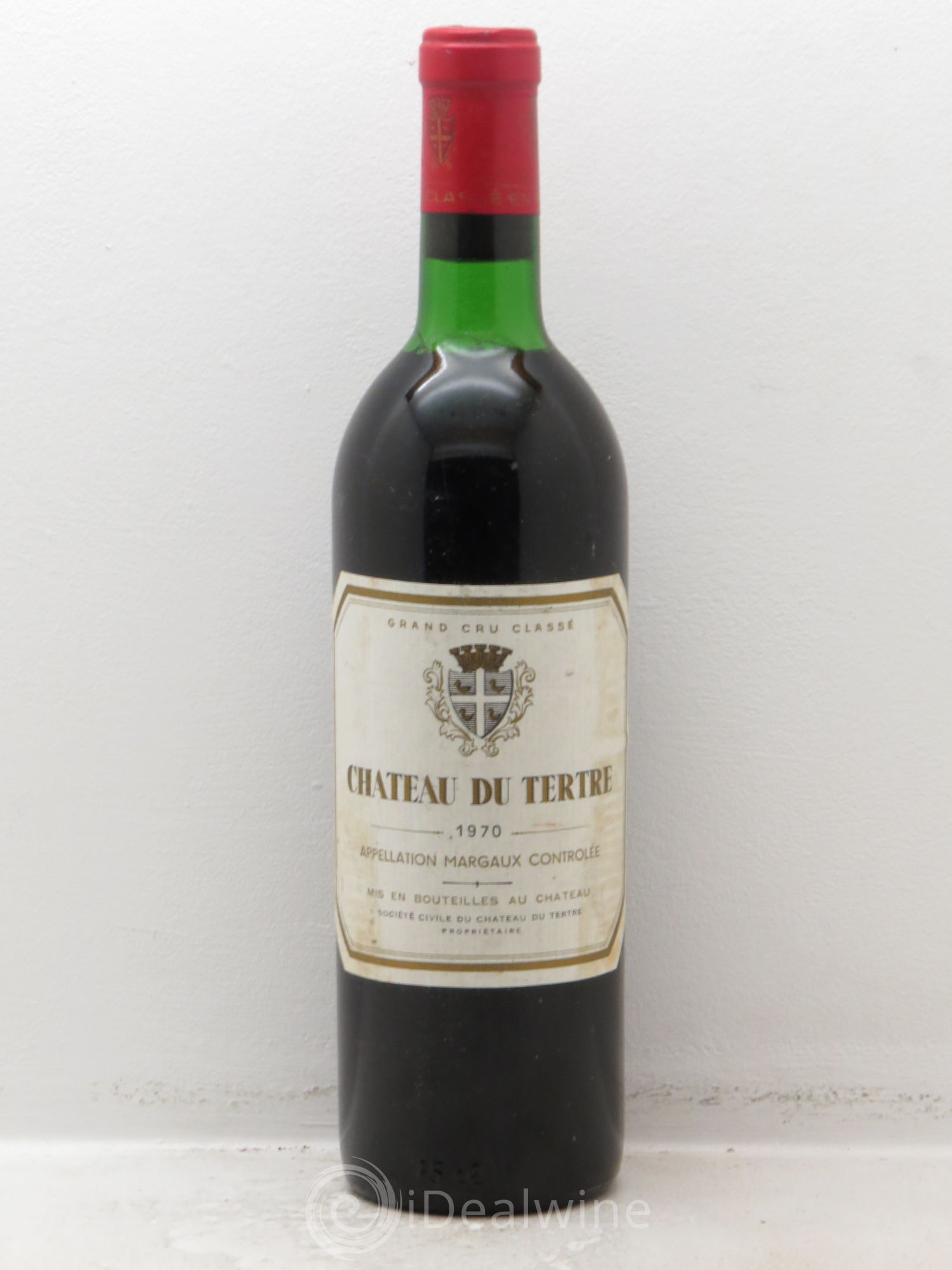 Château du Tertre 5ème Grand Cru Classé 1970 - Lot de 1 bouteille - 0