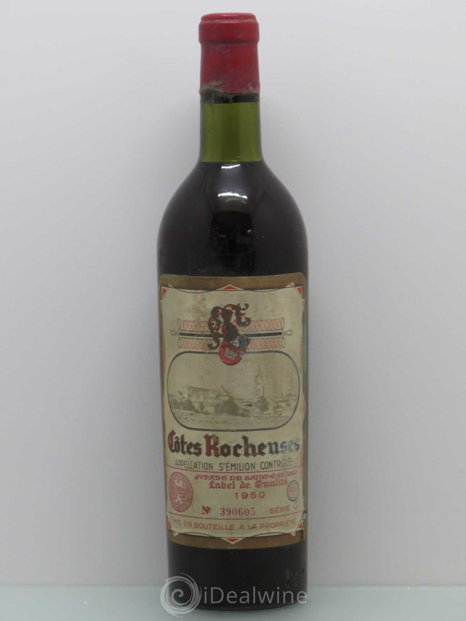 Saint-Émilion Côtes Rocheuses 1950 - Posten von 1 Flasche - 0