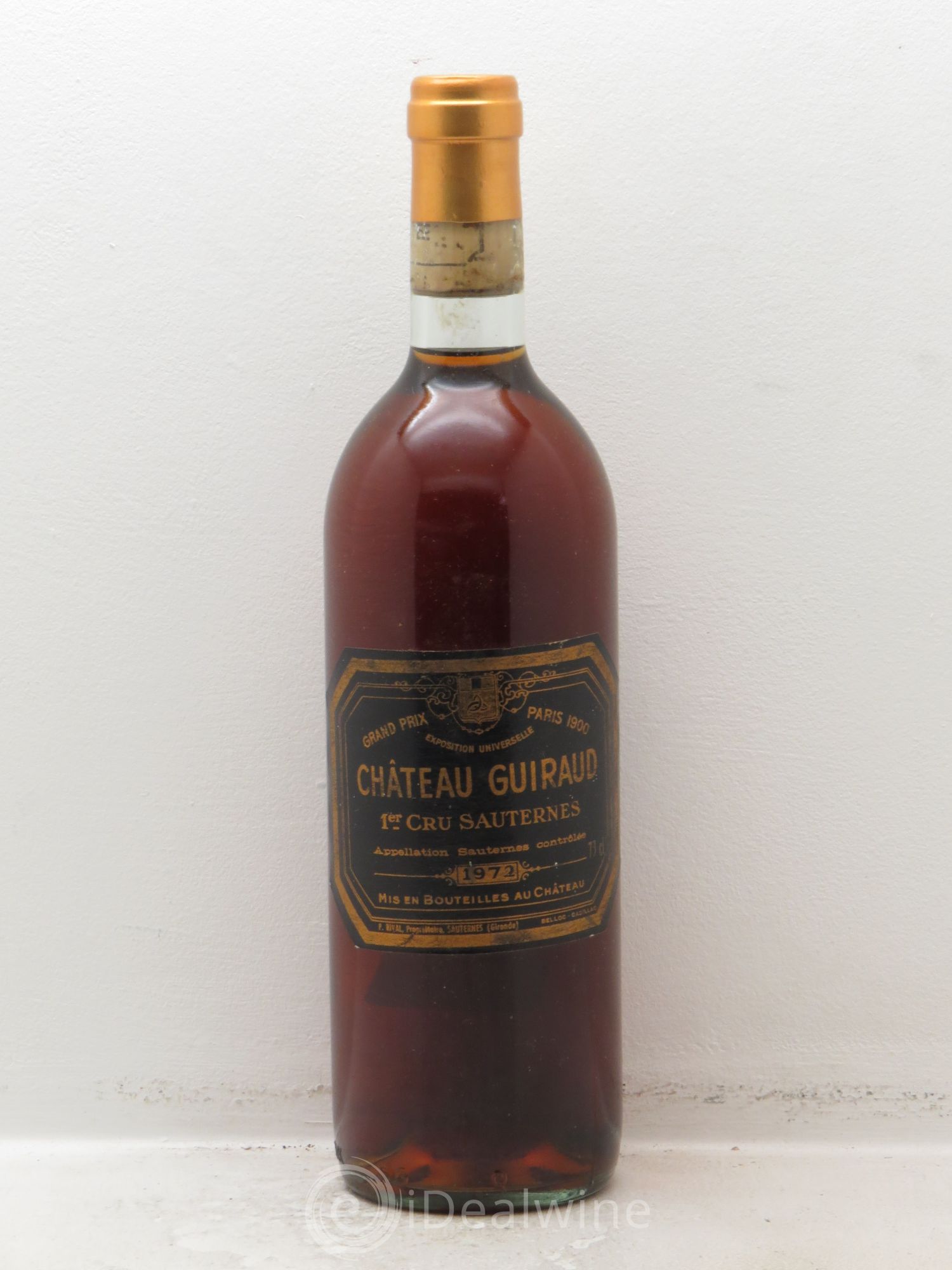 Château Guiraud 1er Grand Cru Classé 1972 - Lotto di 1 bottiglia - 0