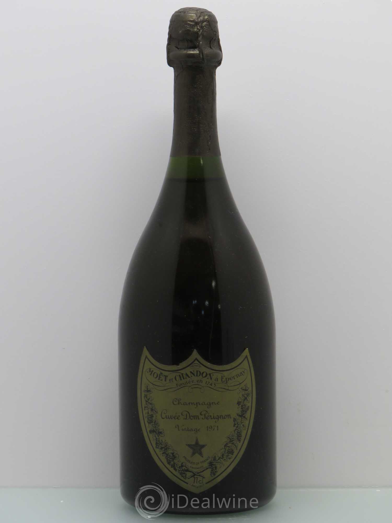 Brut Dom Pérignon 1971 - Lot de 1 bouteille - 0