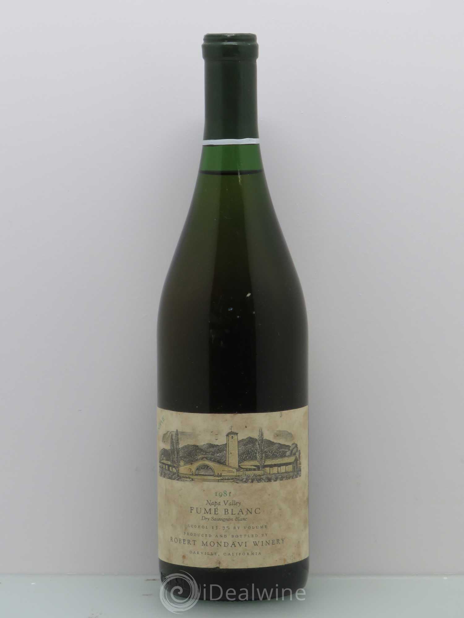 USA Sauvignon Fumé Reserve Robert Mondavi Winery 1981 - Posten von 1 Flasche - 0