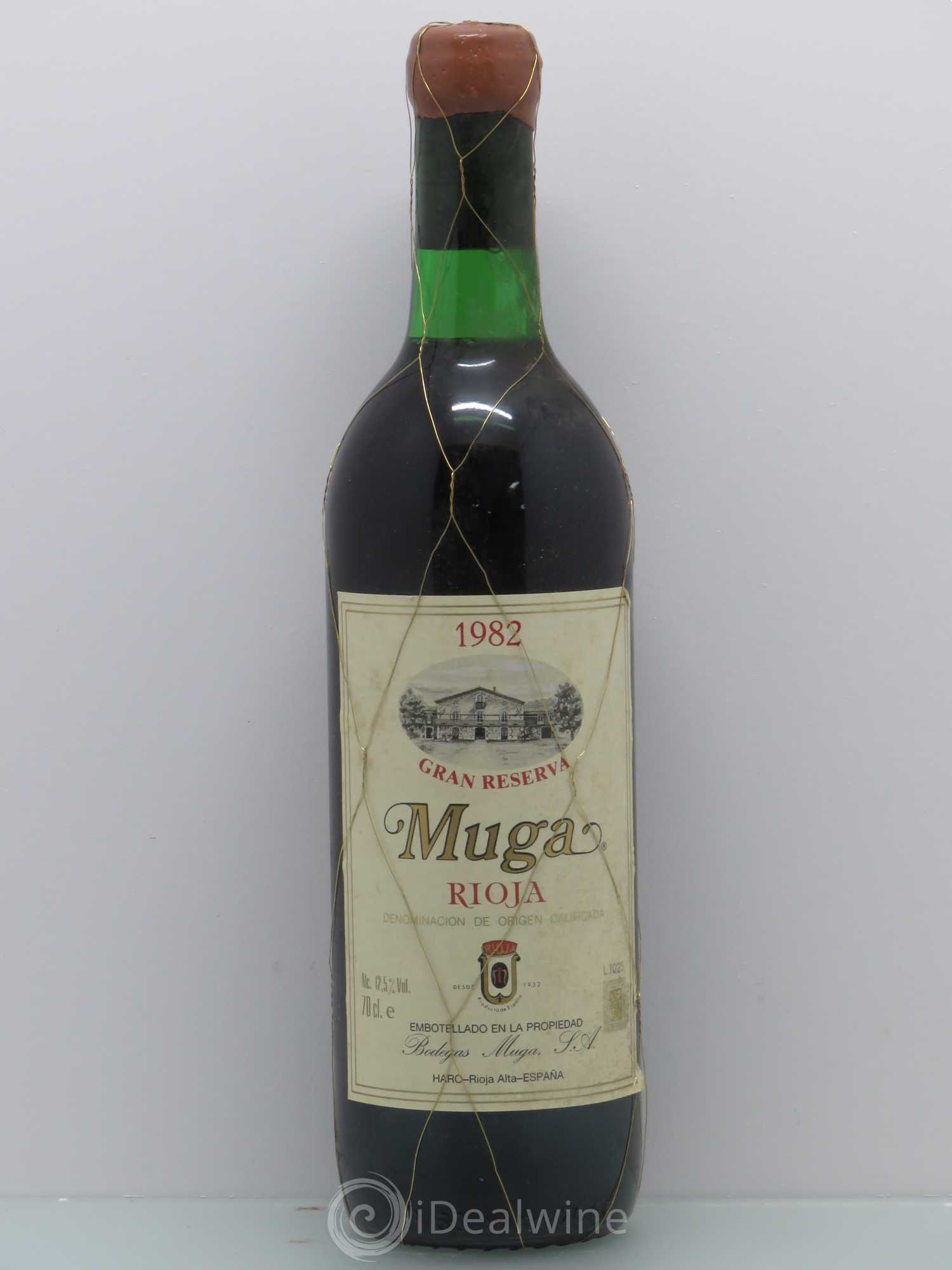 Rioja DOCA Muga Gran Reserva 1982 - Posten von 1 Flasche - 0
